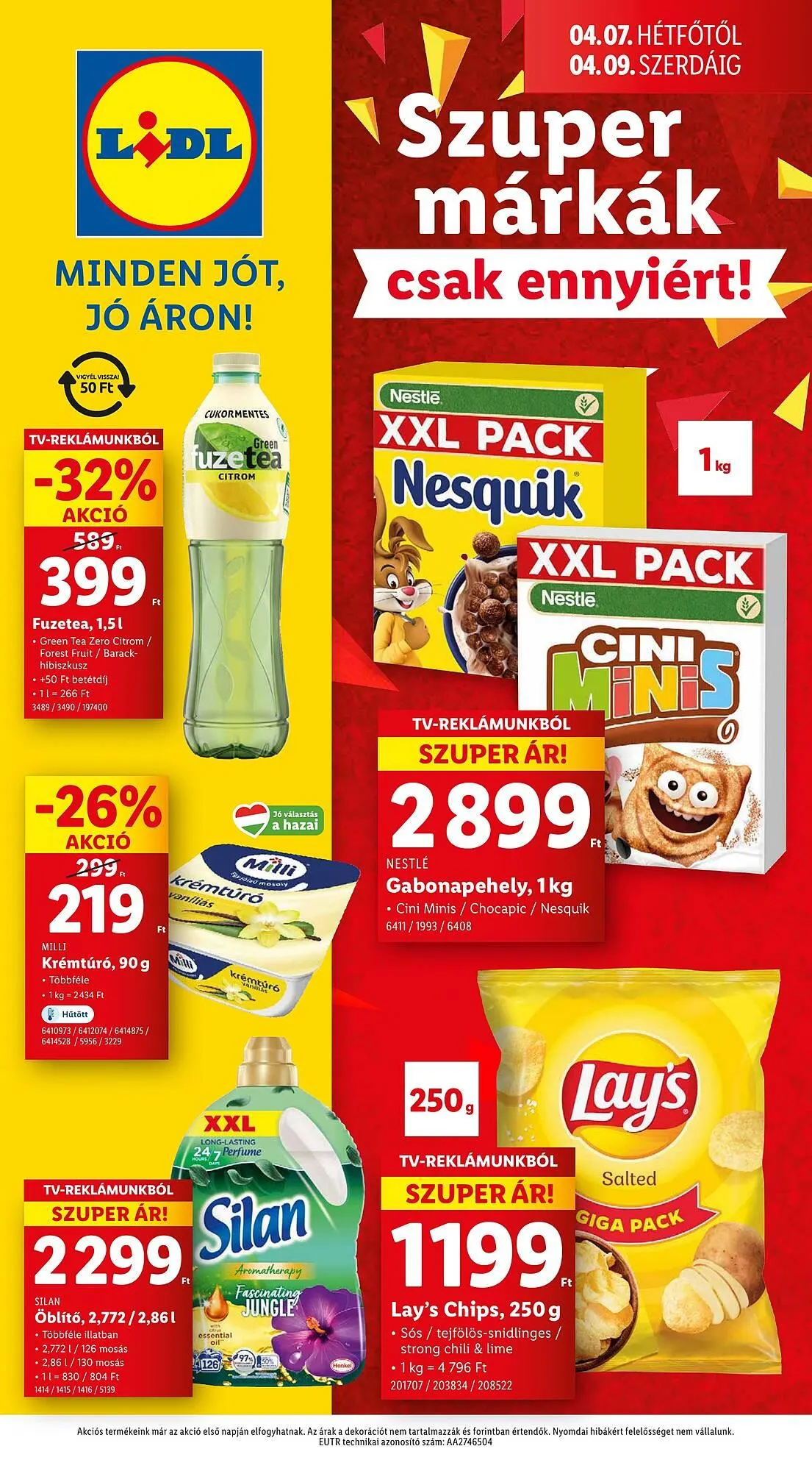 Katalógus Lidl akciós újság április 3.-tól április 9.-ig 2025. - Oldal 72