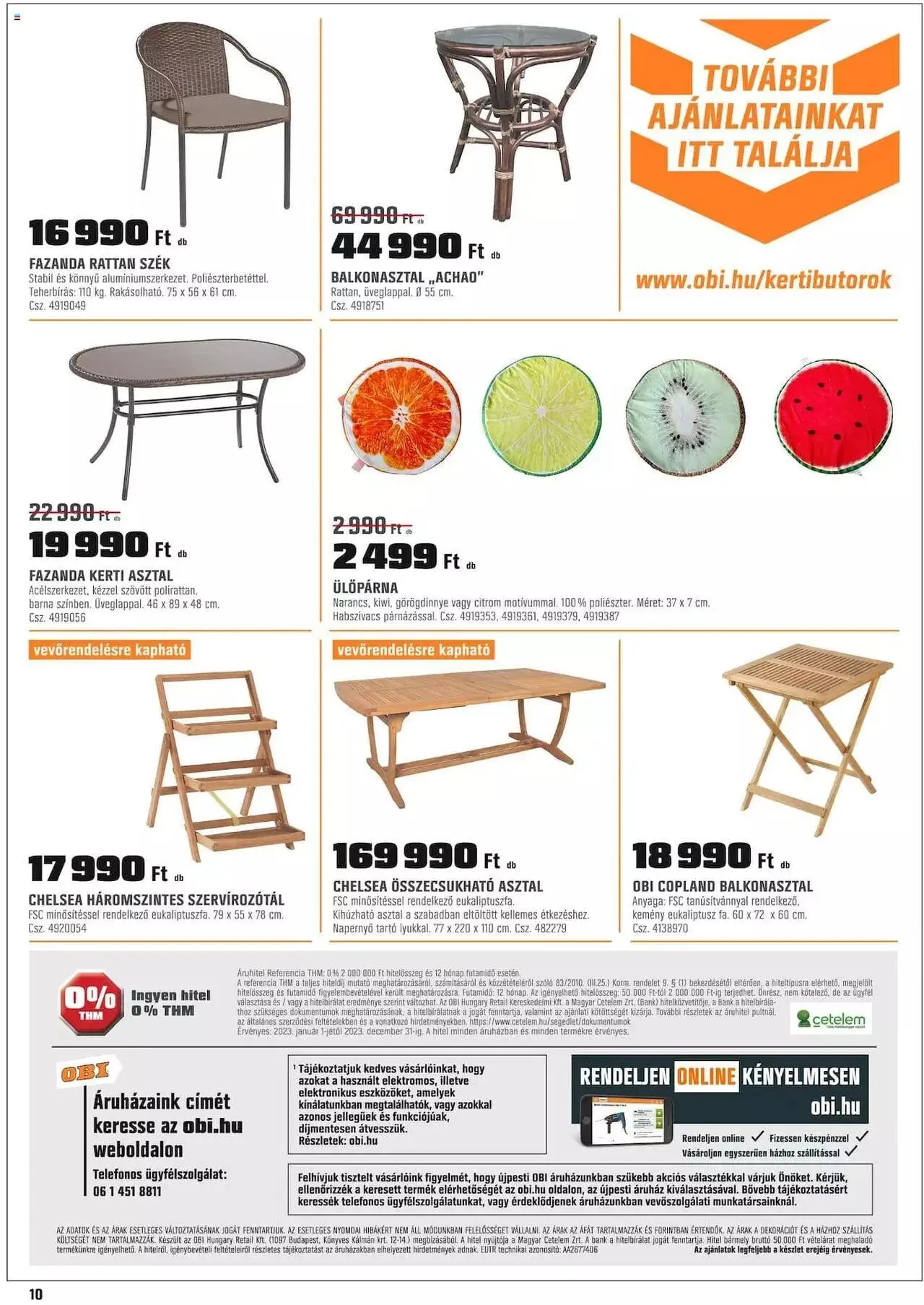 Katalógus OBI Aktuális ajánlatok augusztus 12.-tól szeptember 3.-ig 2023. - Oldal 10