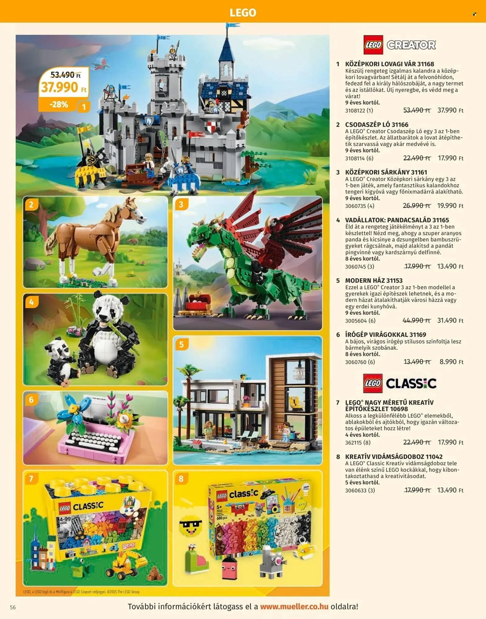Katalógus Müller akciós újság október 27.-tól december 31.-ig 2025. - Oldal 56