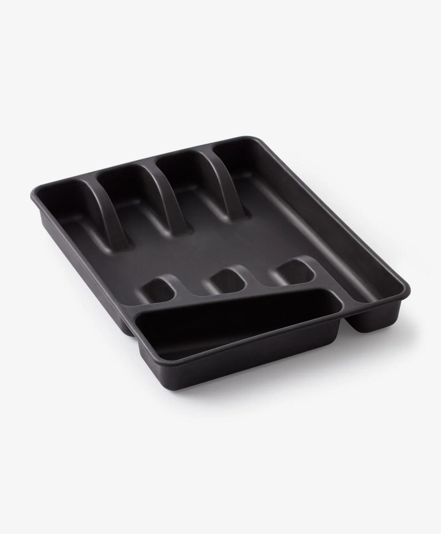 fekete evőeszköztartó fiókbetét