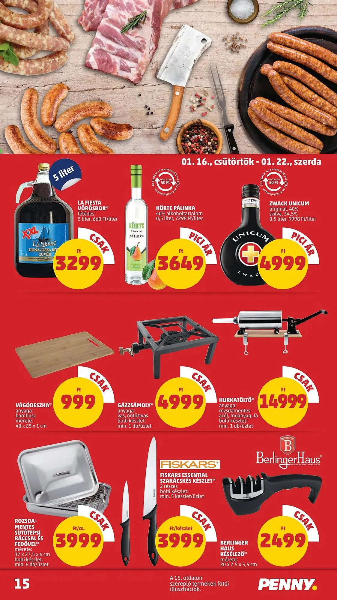 Katalógus PENNY akciós újság január 16.-tól január 22.-ig 2025. - Oldal 15