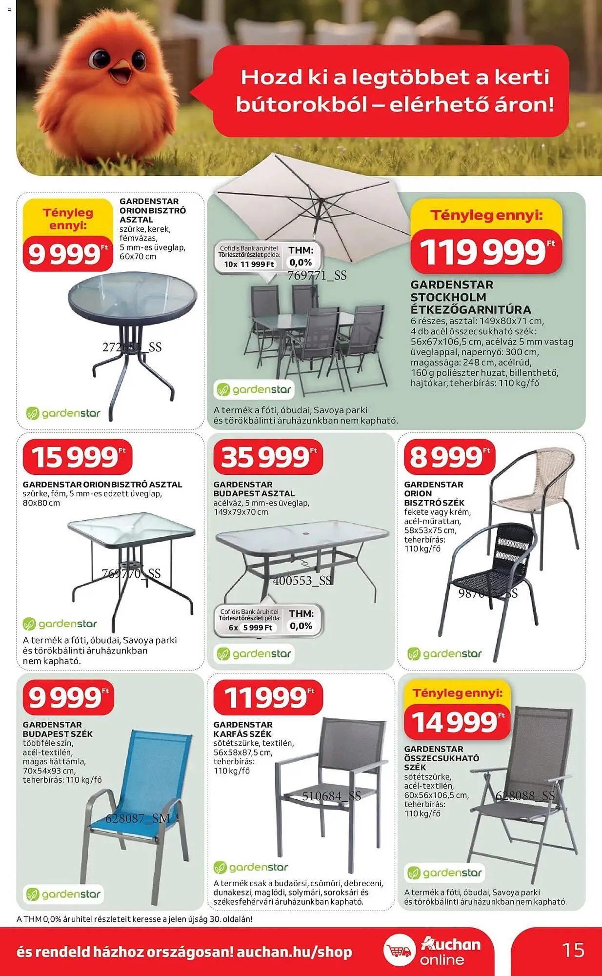 Katalógus Auchan akciós újság március 5.-tól április 4.-ig 2026. - Oldal 15