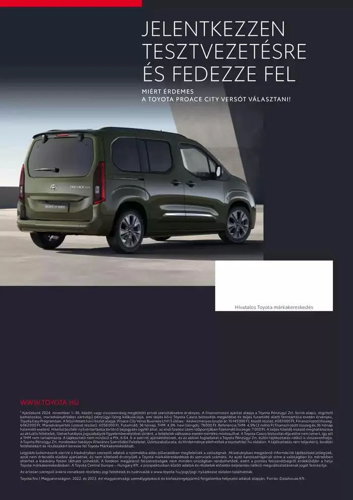 Katalógus Toyota Proace City Verso ICE november 22.-tól november 22.-ig 2025. - Oldal 14
