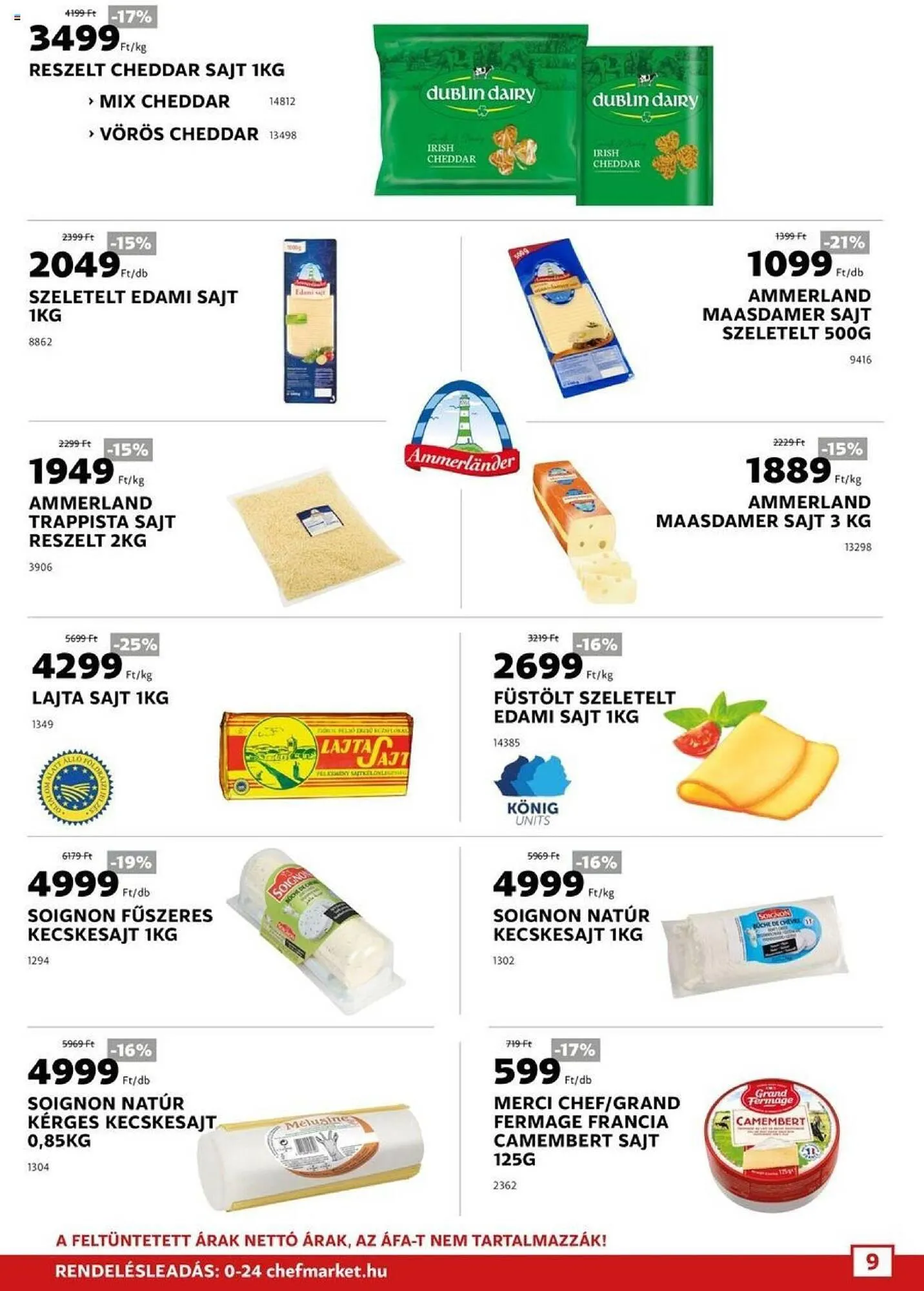 Katalógus Chef Market akciós újság december 1.-tól január 31.-ig 2024. - Oldal 9