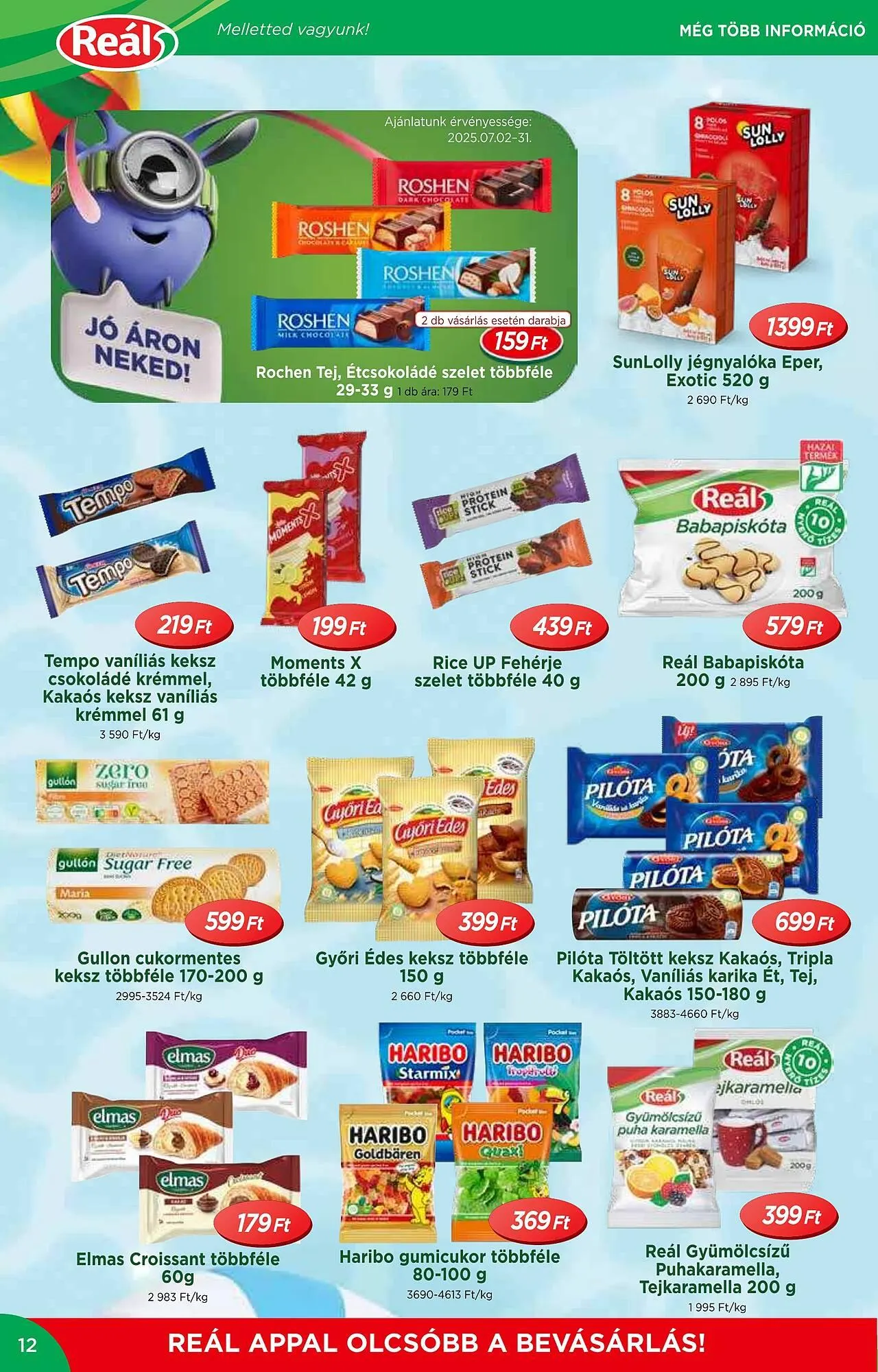 Katalógus Real akciós újság július 2.-tól július 13.-ig 2025. - Oldal 12