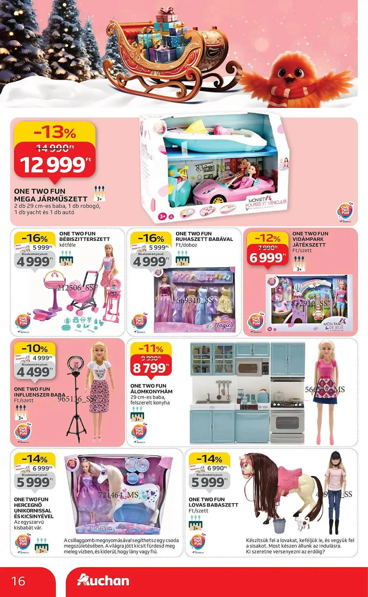 Katalógus Auchan akciós újság október 24.-tól november 26.-ig 2025. - Oldal 16