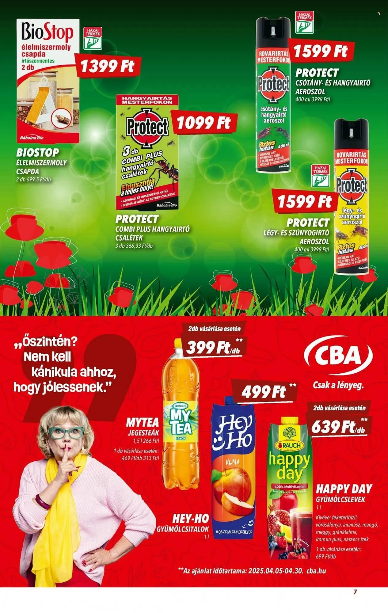 Katalógus CBA akciós újság április 17.-tól április 23.-ig 2025. - Oldal 7