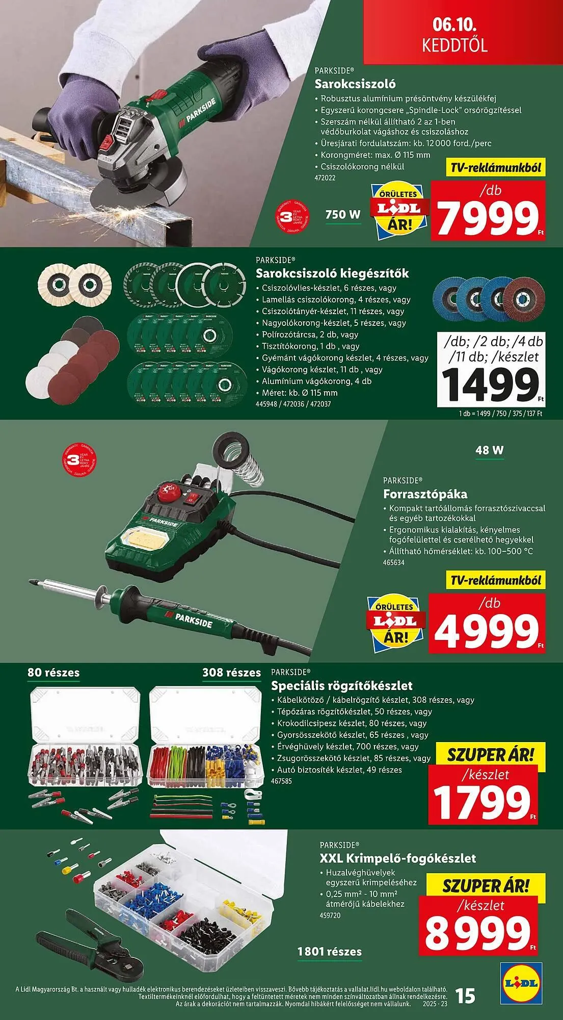 Katalógus Lidl akciós újság június 5.-tól június 11.-ig 2025. - Oldal 15