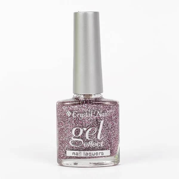 Gel Effect körömlakk 43 - Glitter pink 10ml