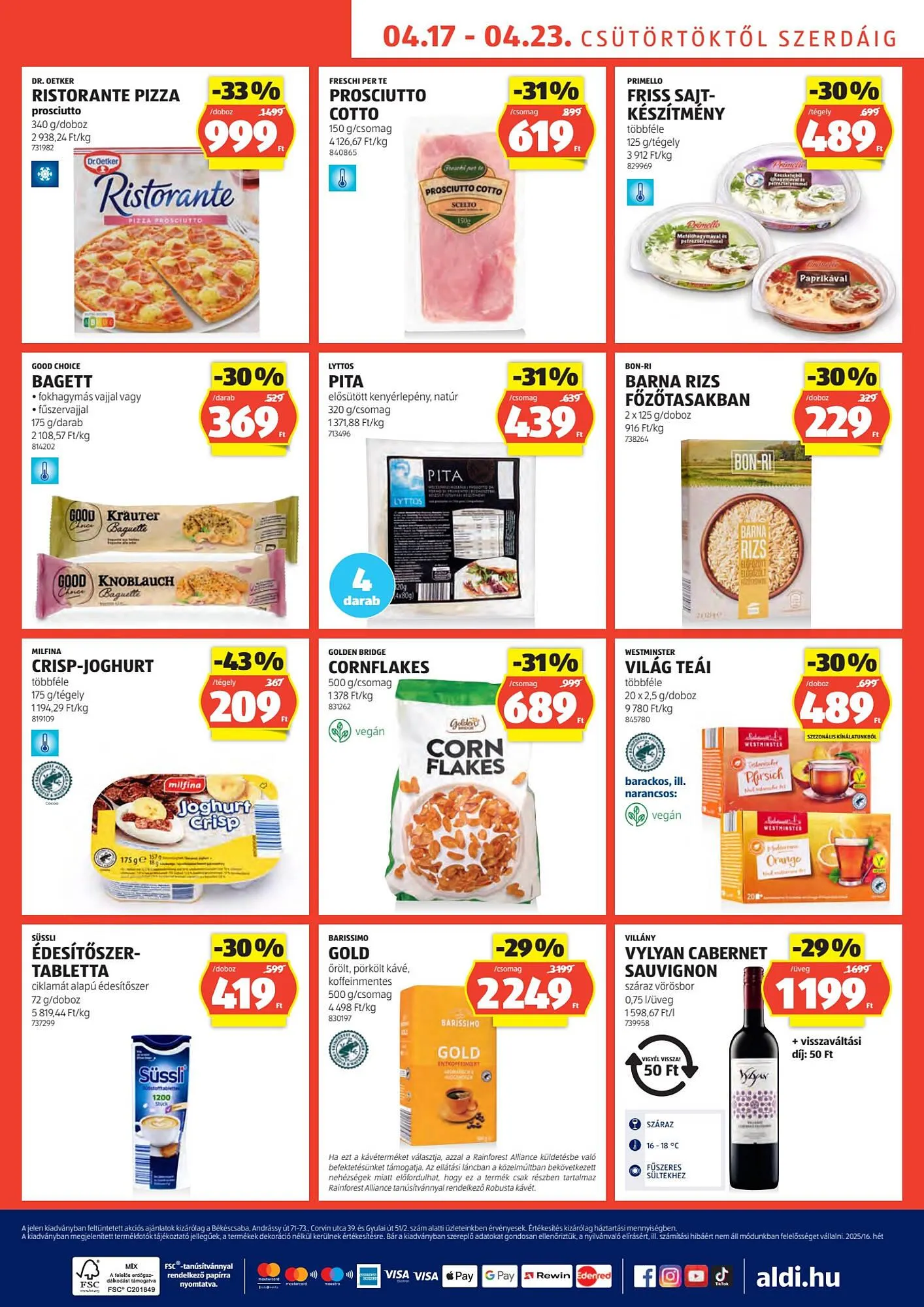 Katalógus ALDI akciós újság április 17.-tól április 23.-ig 2025. - Oldal 2
