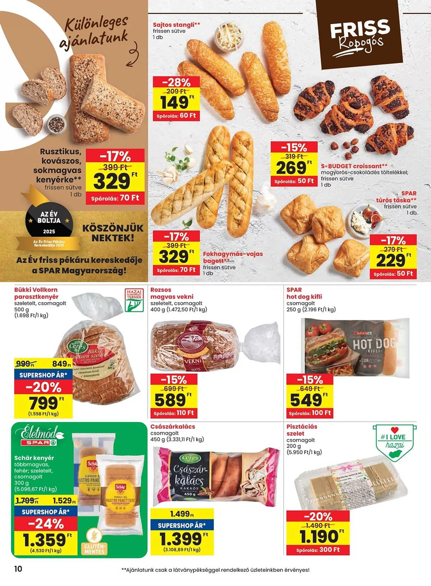 Katalógus Spar akciós újság július 17.-tól július 23.-ig 2025. - Oldal 10