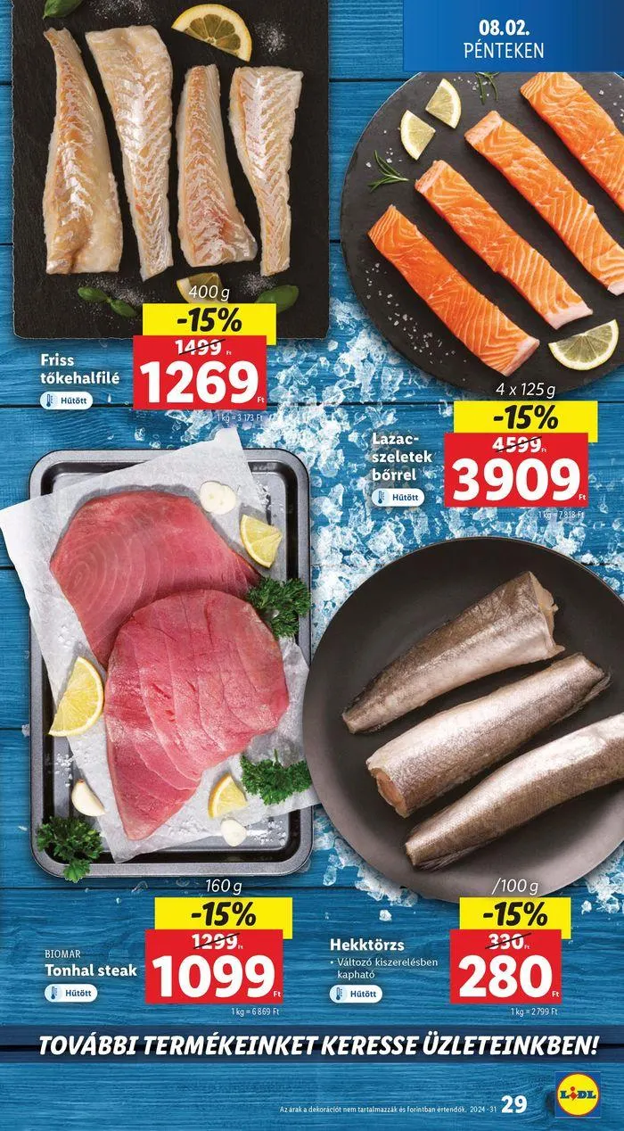 Katalógus Akciós újság – 31. hét augusztus 6.-tól augusztus 7.-ig 2024. - Oldal 29