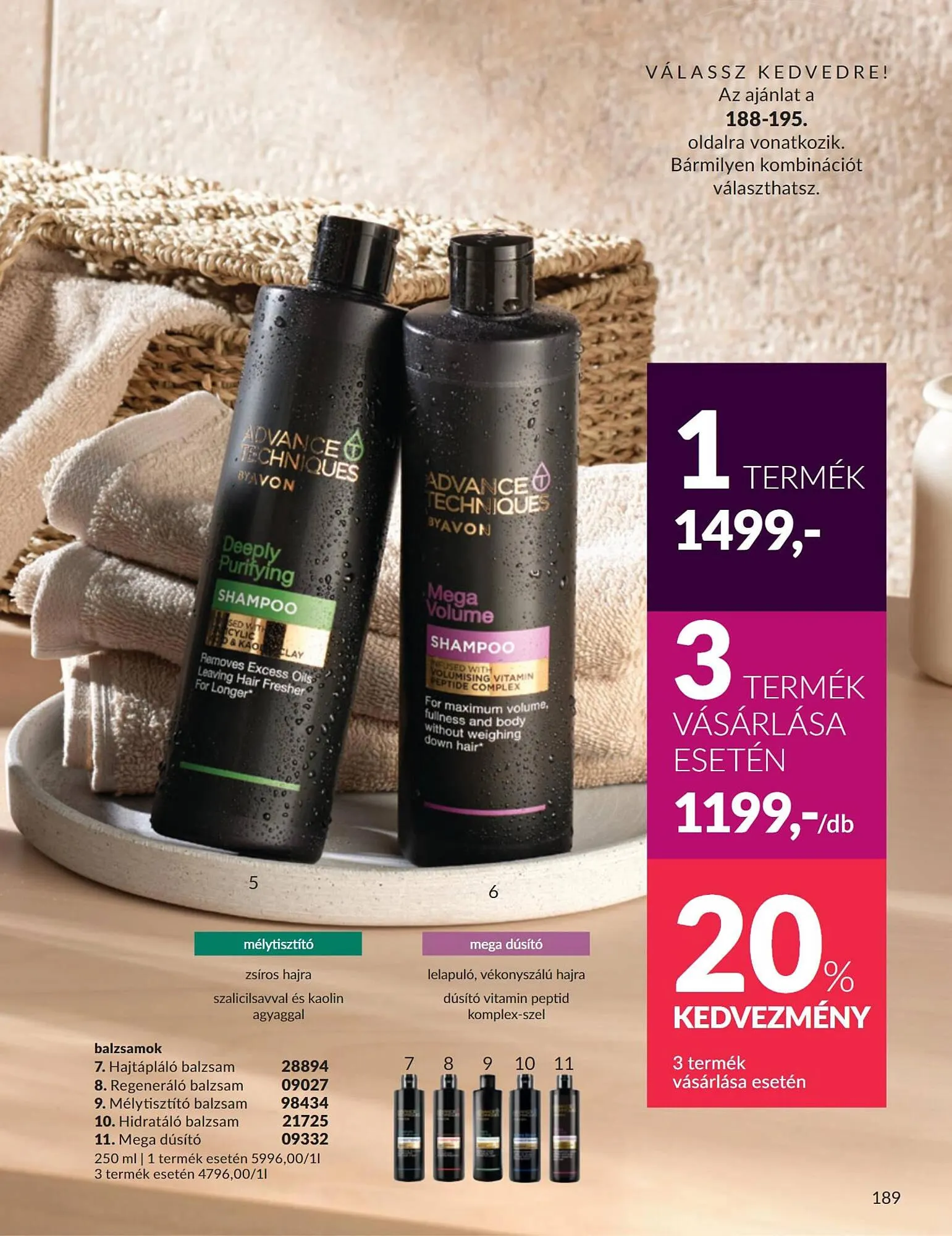 Katalógus AVON akciós újság március 1.-tól március 31.-ig 2025. - Oldal 189