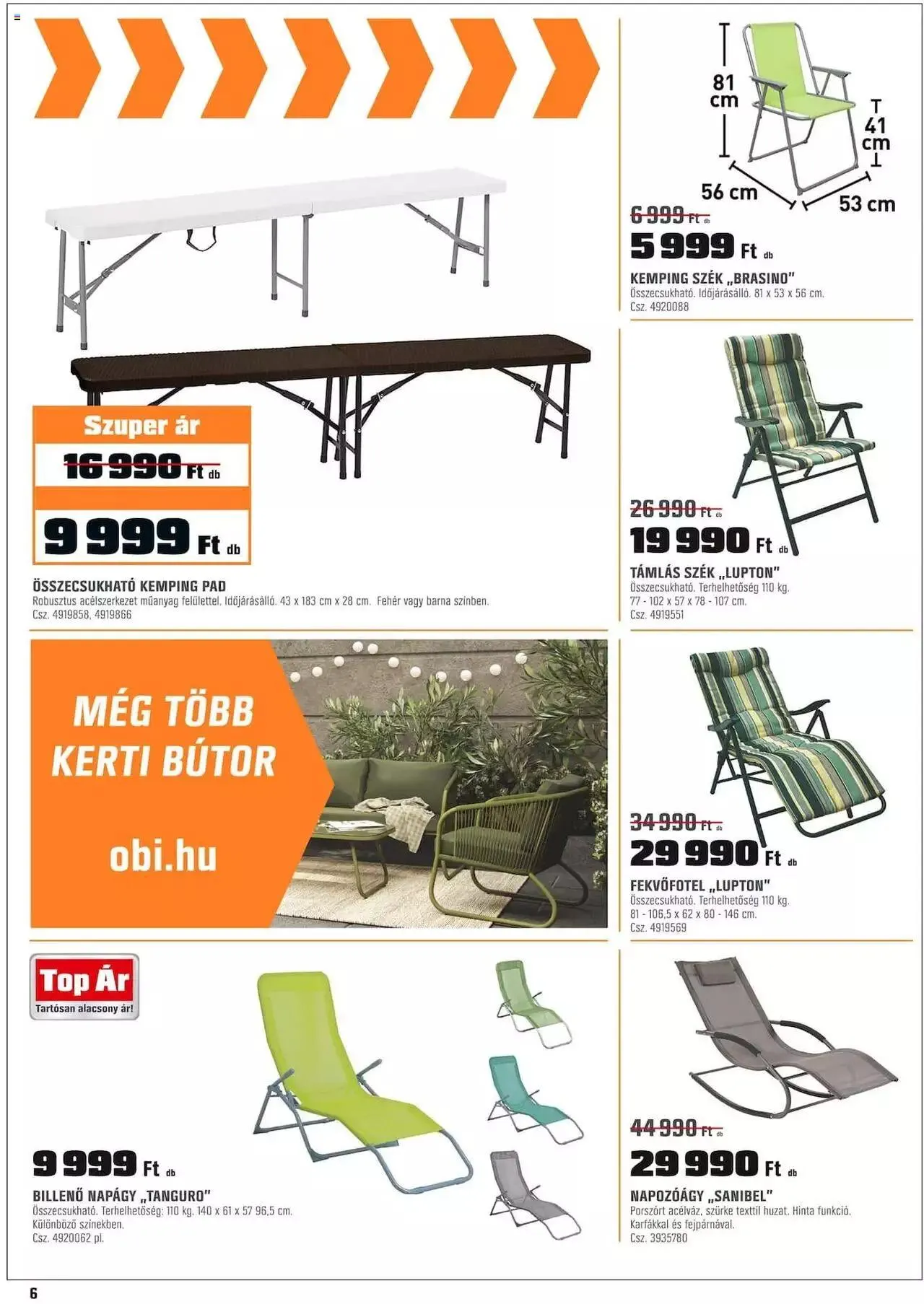 Katalógus OBI Aktuális ajánlatok augusztus 12.-tól szeptember 3.-ig 2023. - Oldal 6