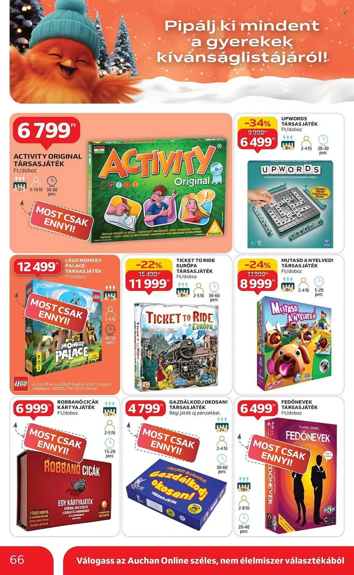 Katalógus Auchan akciós újság december 4.-tól december 10.-ig 2025. - Oldal 66