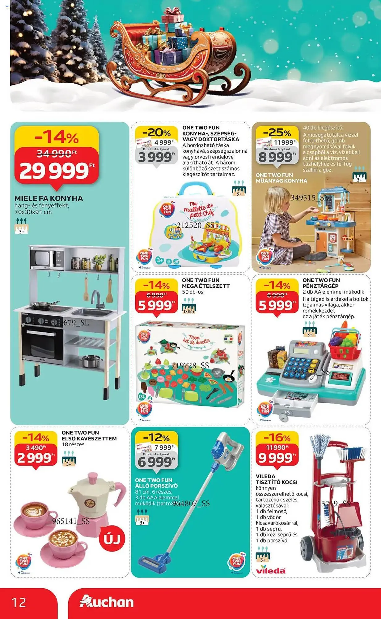 Katalógus Auchan akciós újság október 24.-tól november 26.-ig 2025. - Oldal 12