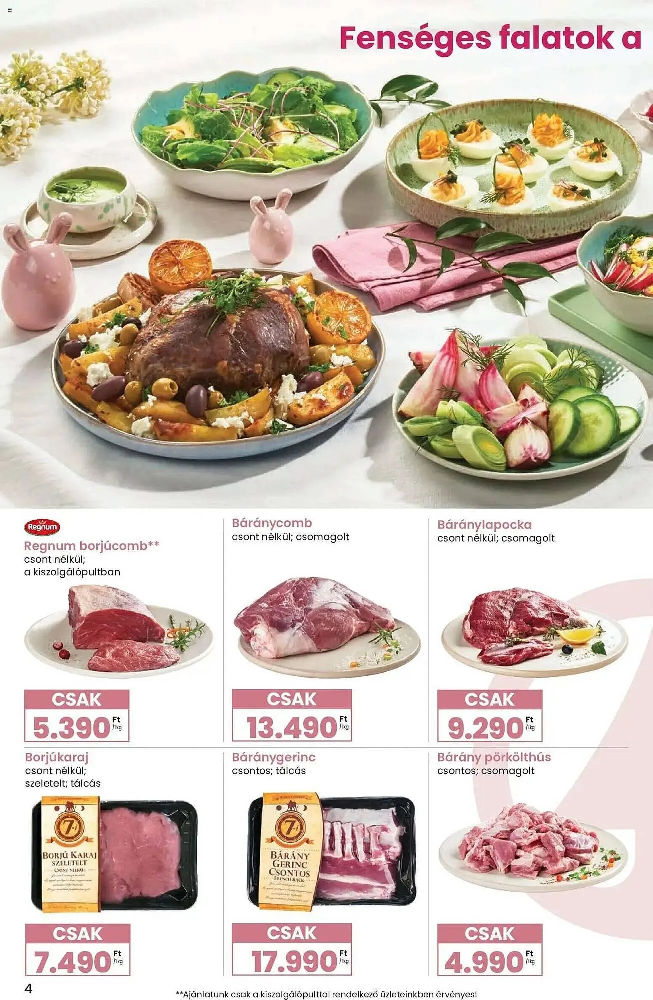 Katalógus Interspar akciós újság március 9.-tól április 8.-ig 2026. - Oldal 4