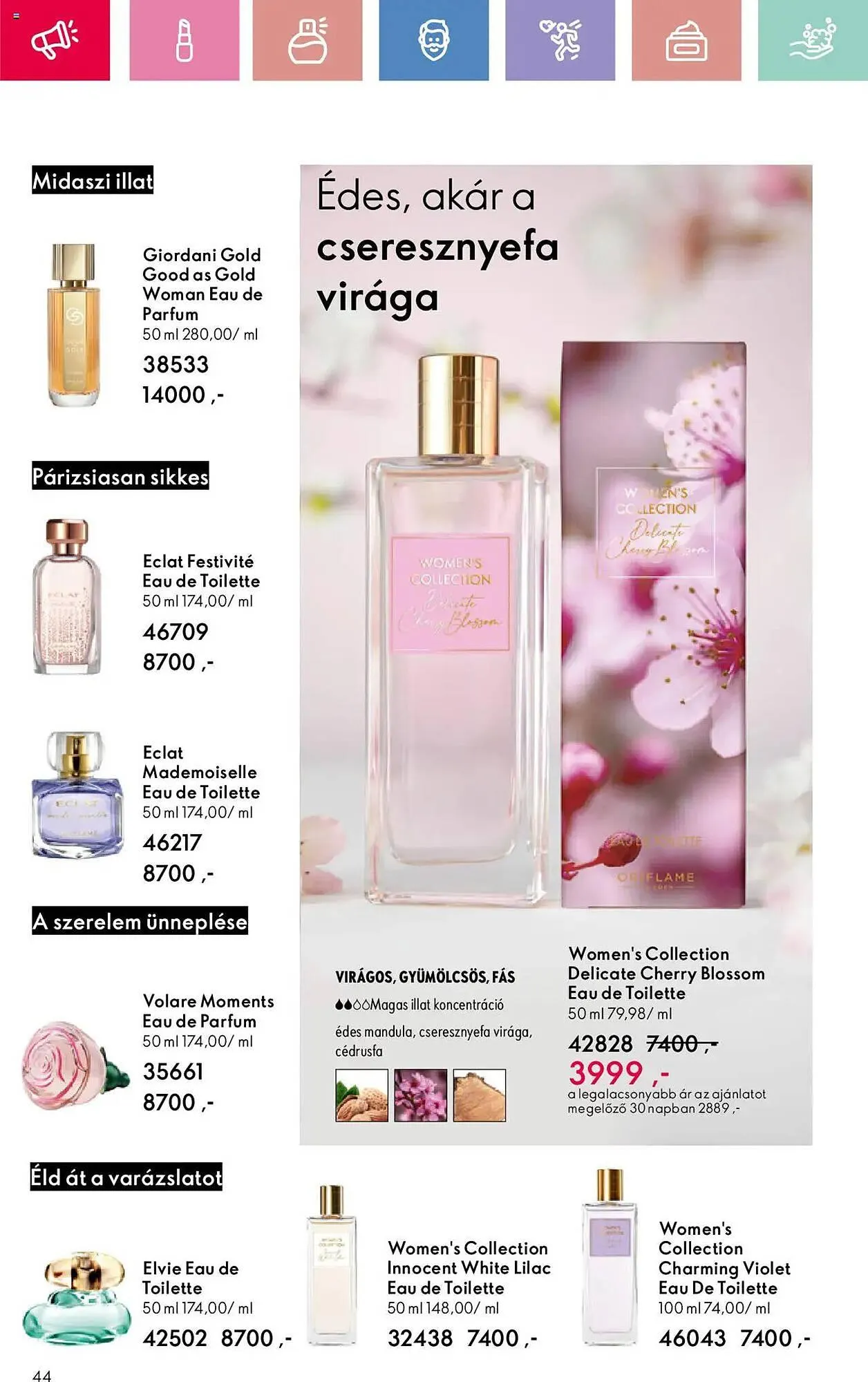 Katalógus Oriflame akciós újság február 9.-tól március 1.-ig 2025. - Oldal 44
