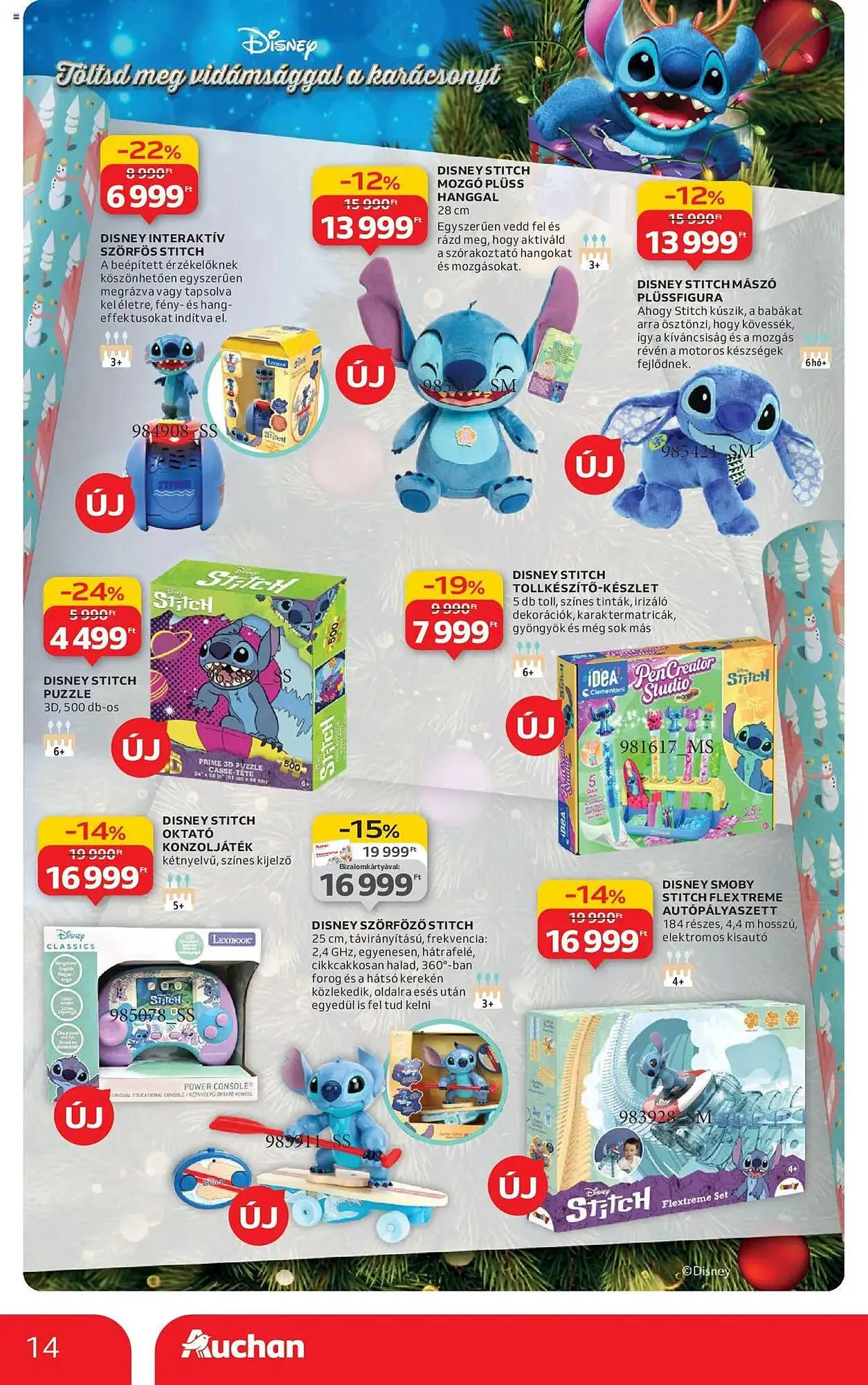 Katalógus Auchan akciós újság október 24.-tól november 26.-ig 2025. - Oldal 14