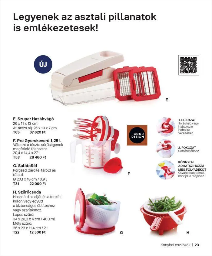 Katalógus Tupperware akciós szeptember 7.-tól december 31.-ig 2024. - Oldal 23