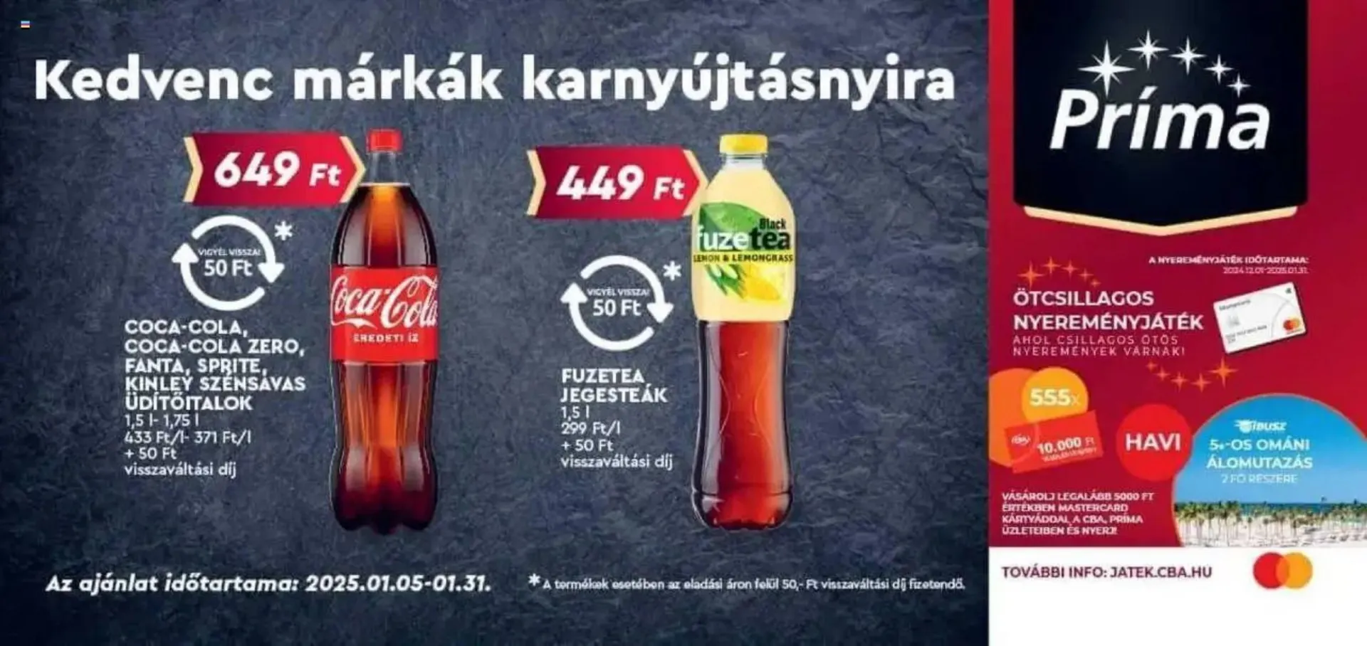 Katalógus CBA akciós újság január 5.-tól január 31.-ig 2025. - Oldal 3