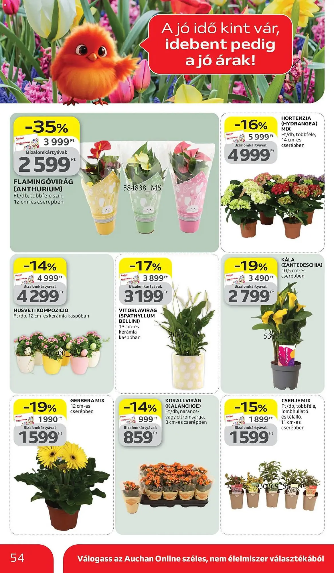 Katalógus Auchan akciós újság március 26.-tól április 8.-ig 2026. - Oldal 54