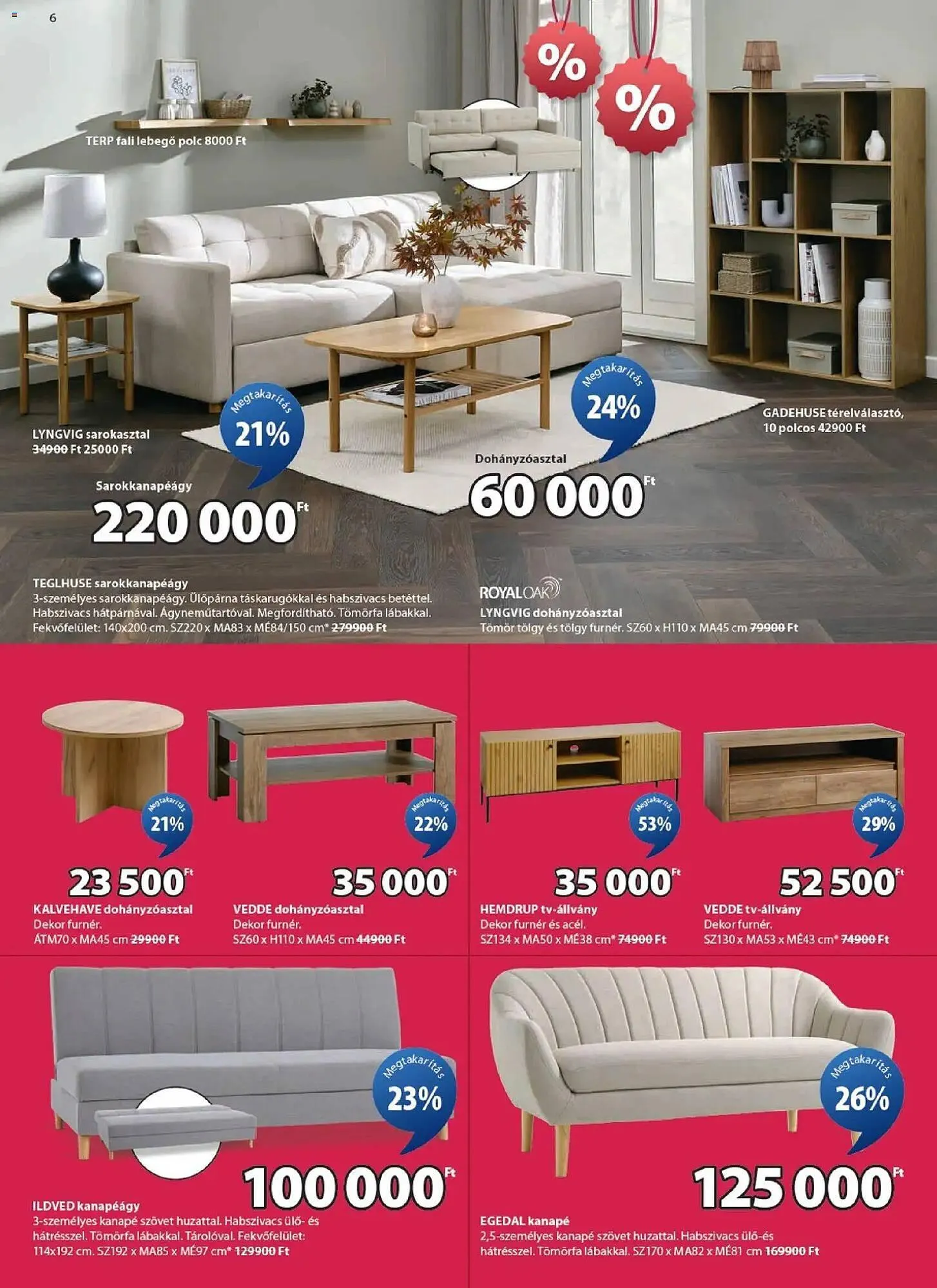 Katalógus JYSK akciós újság december 31.-tól február 1.-ig 2026. - Oldal 6