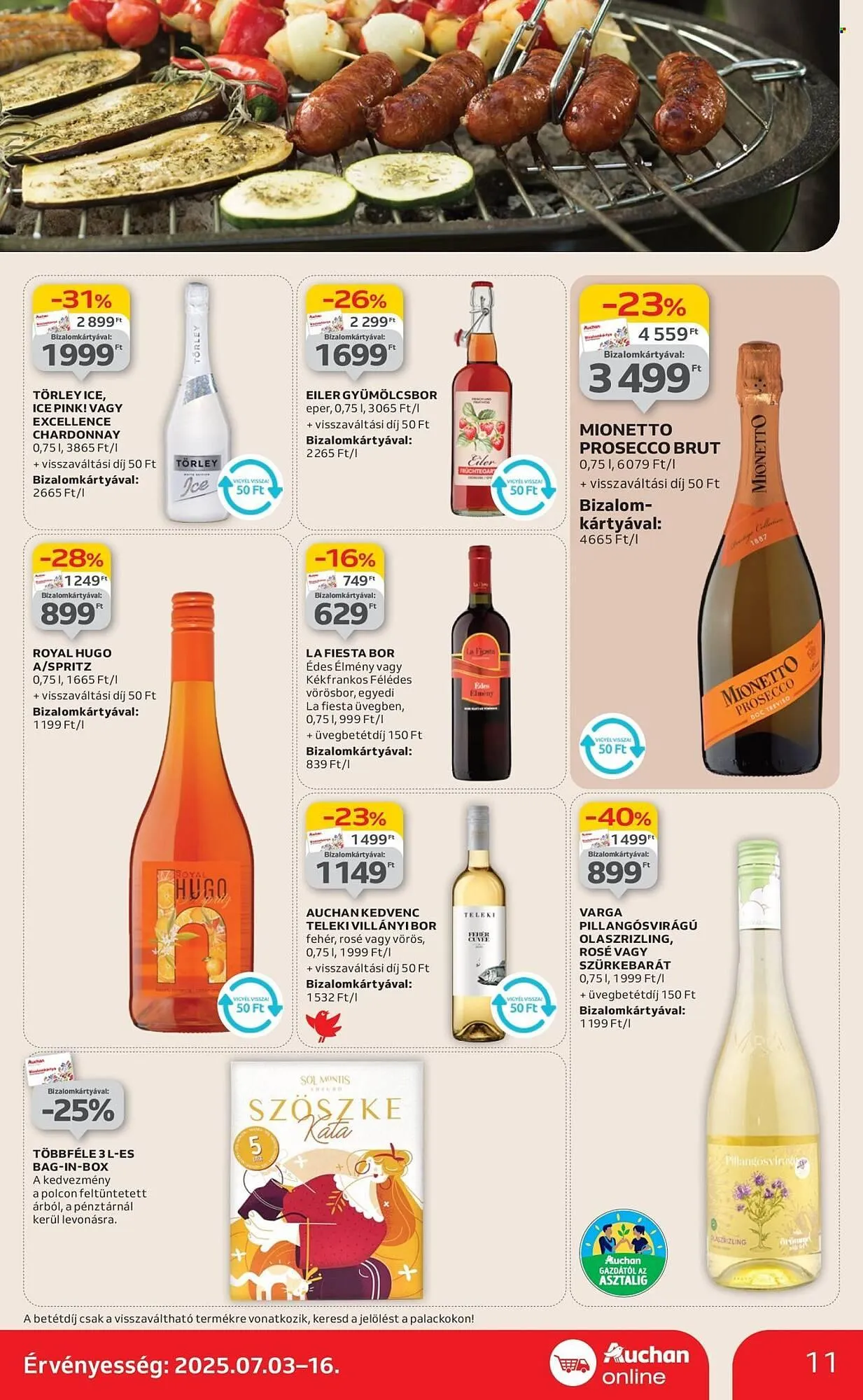 Katalógus Auchan akciós újság július 3.-tól július 9.-ig 2025. - Oldal 11