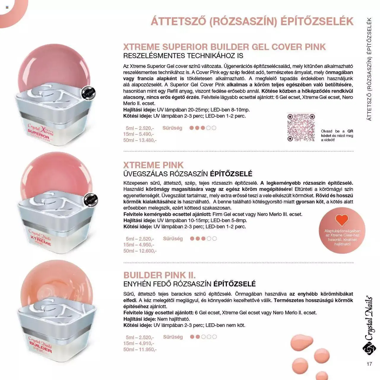 Katalógus Crystal Nails - Nagykatalógus 2023/24 március 6.-tól december 31.-ig 2023. - Oldal 17