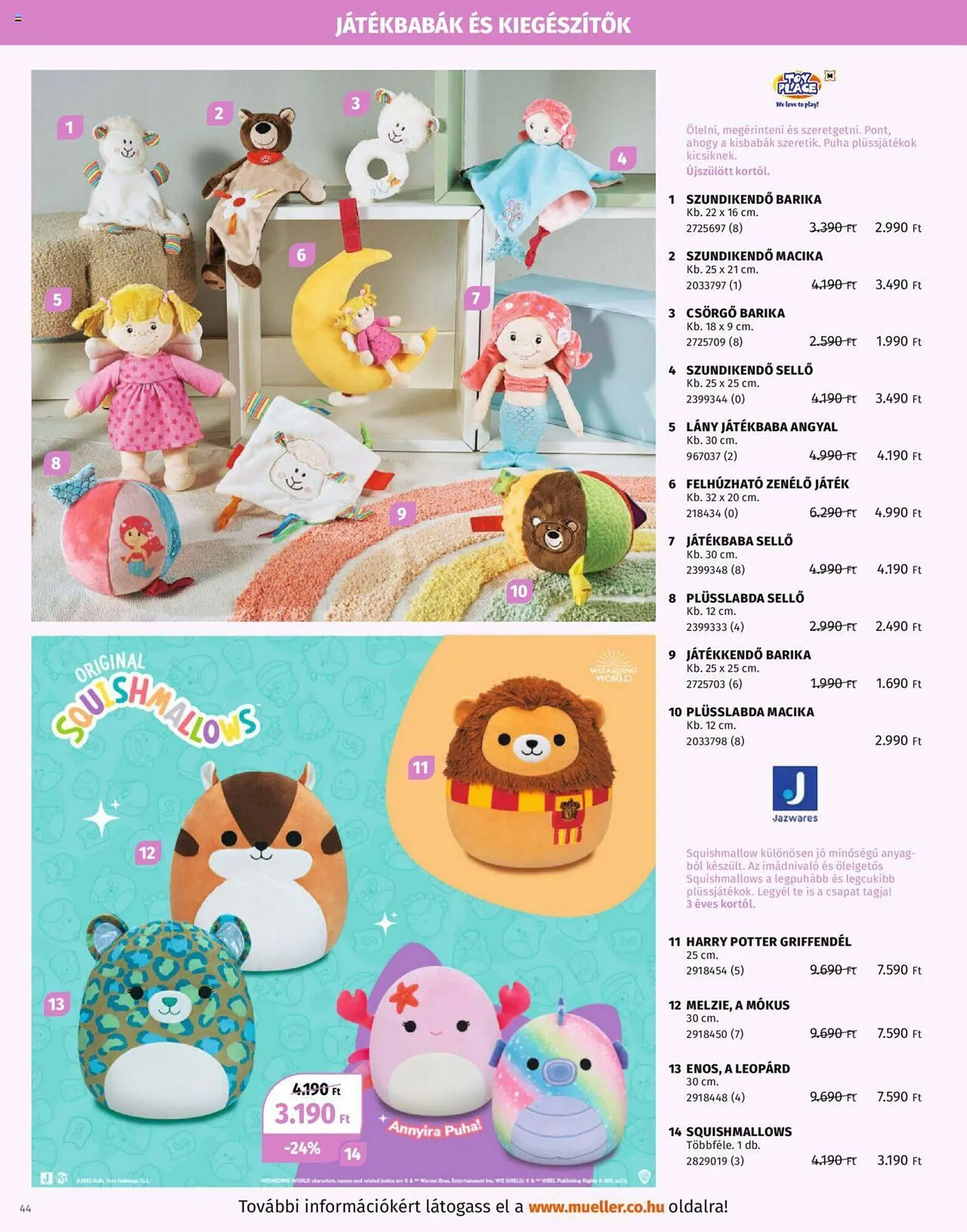 Katalógus Müller akciós újság október 30.-tól december 31.-ig 2023. - Oldal 44