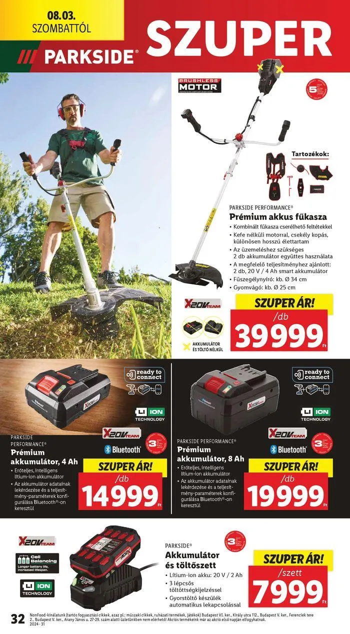 Katalógus Akciós újság – 31. hét augusztus 6.-tól augusztus 7.-ig 2024. - Oldal 32