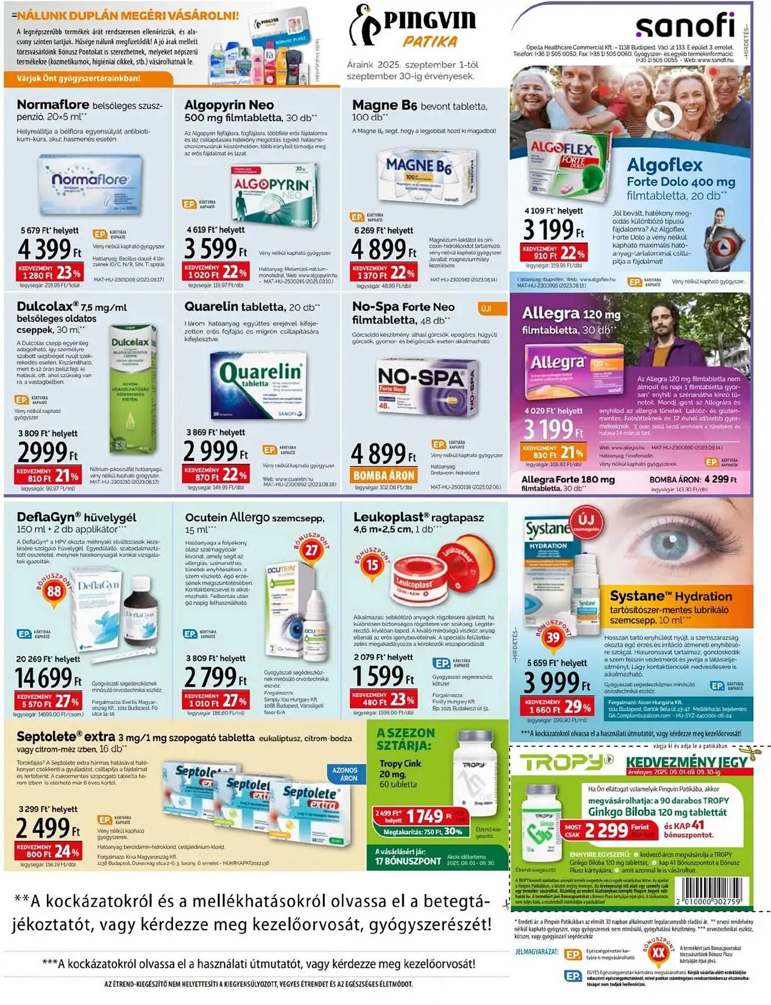 Katalógus Pingvin Patika akciós újság szeptember 1.-tól szeptember 30.-ig 2025. - Oldal 3