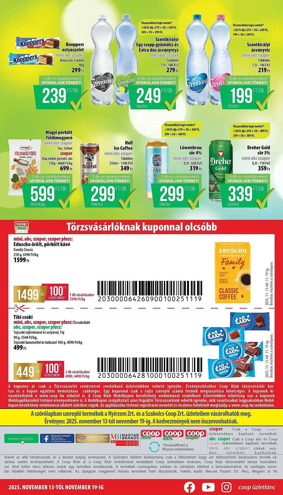 Katalógus Coop akciós újság november 13.-tól november 19.-ig 2025. - Oldal 8