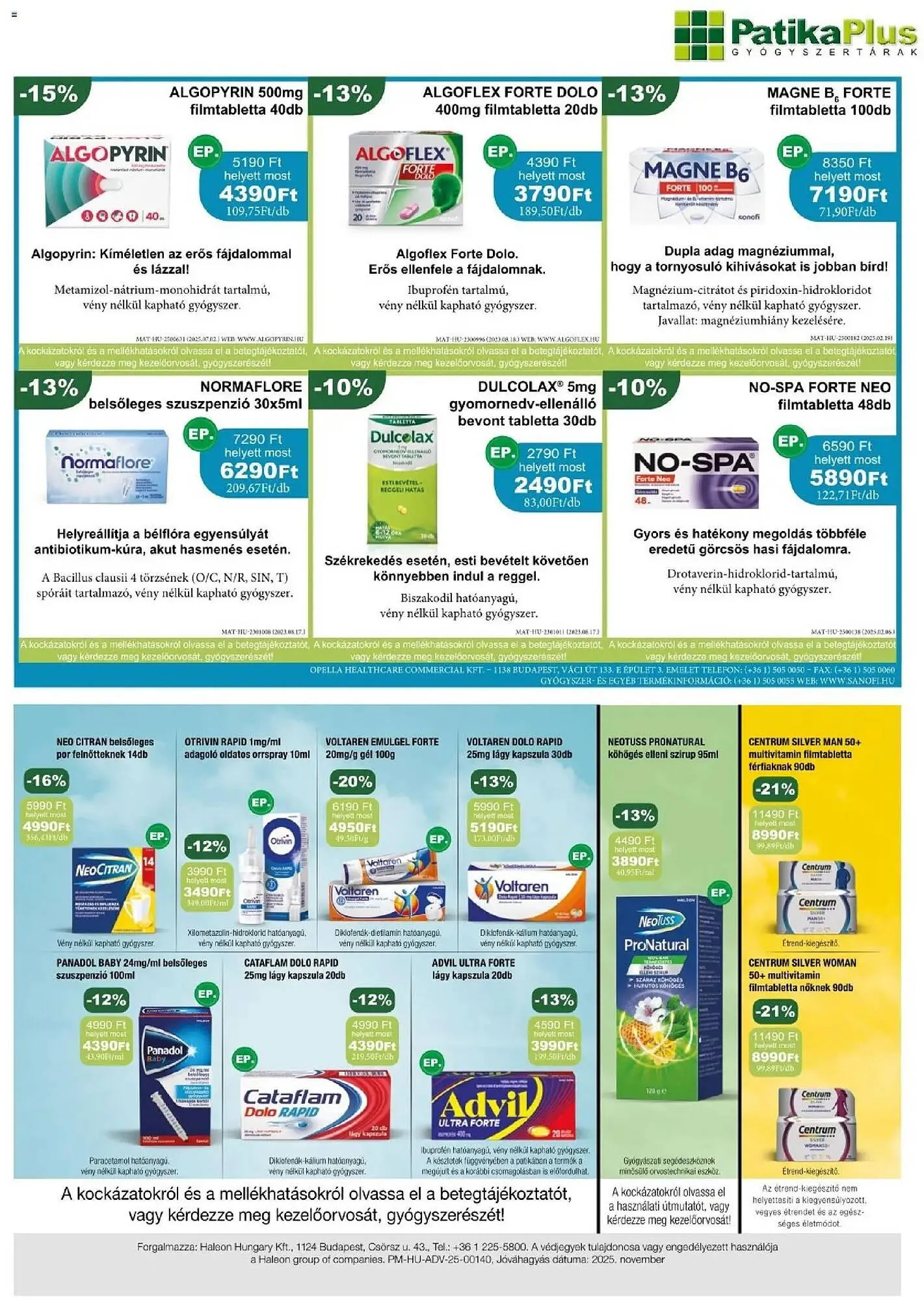Katalógus PatikaPlus akciós újság december 1.-tól december 31.-ig 2025. - Oldal 3