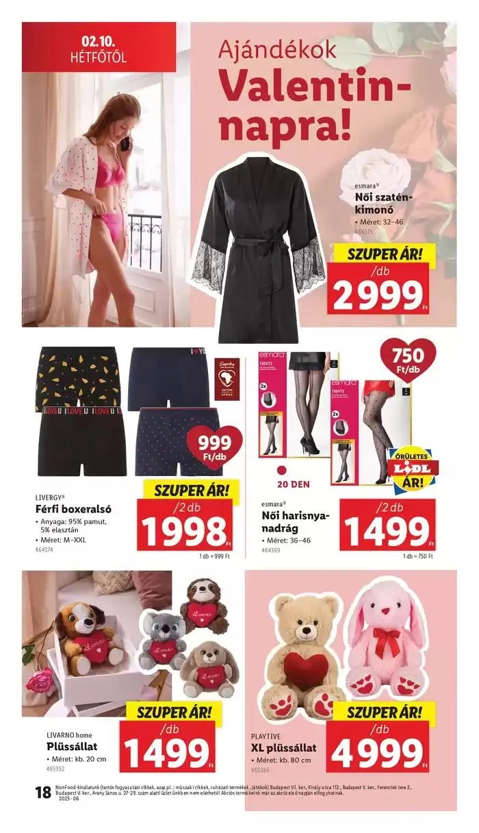 Katalógus Nonfood kínálatunk - 06. hét február 6.-tól február 12.-ig 2025. - Oldal 18