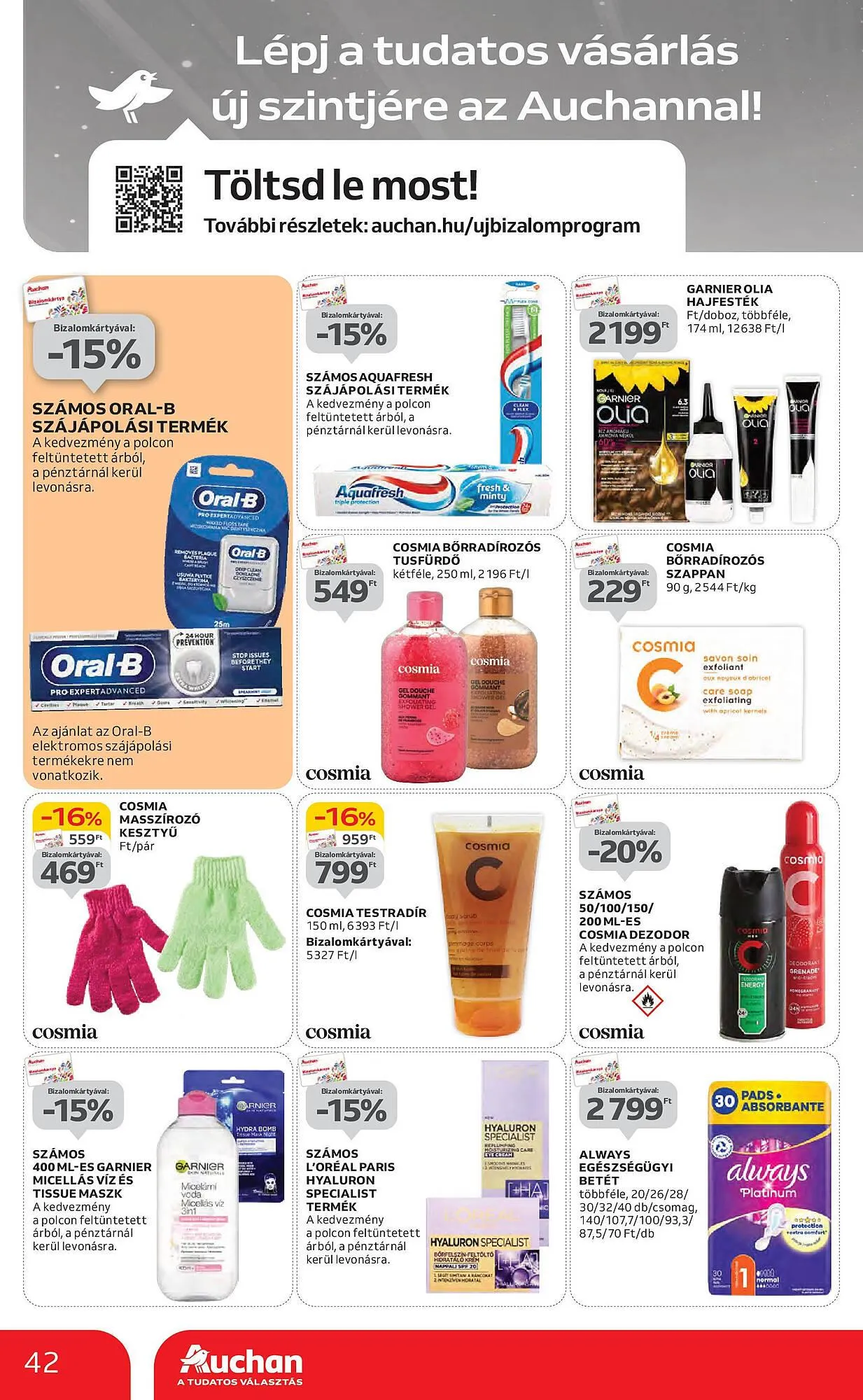 Katalógus Auchan akciós újság május 8.-tól május 14.-ig 2025. - Oldal 42
