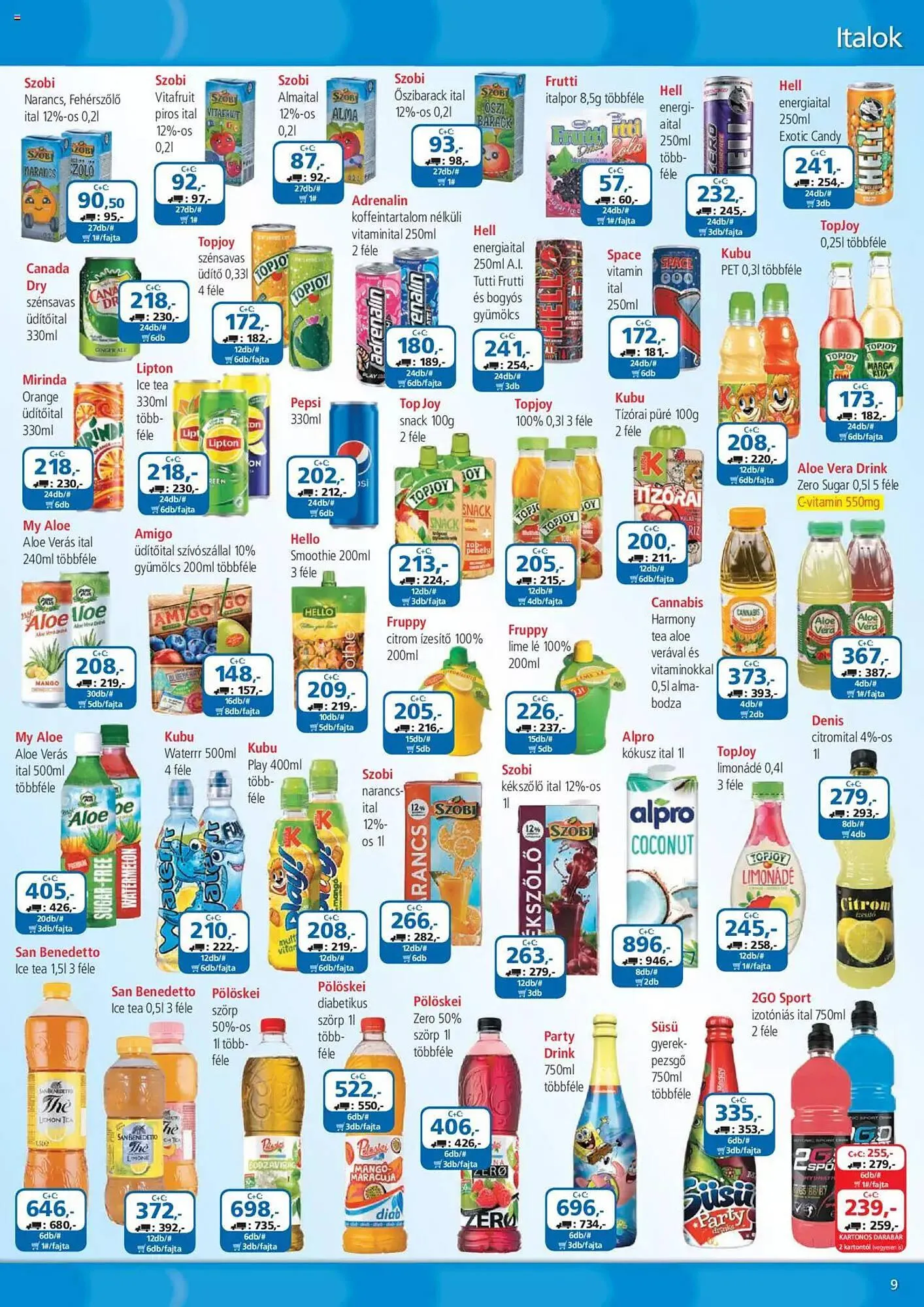Katalógus ÁRKLUB akciós újság szeptember 1.-tól szeptember 30.-ig 2023. - Oldal 9