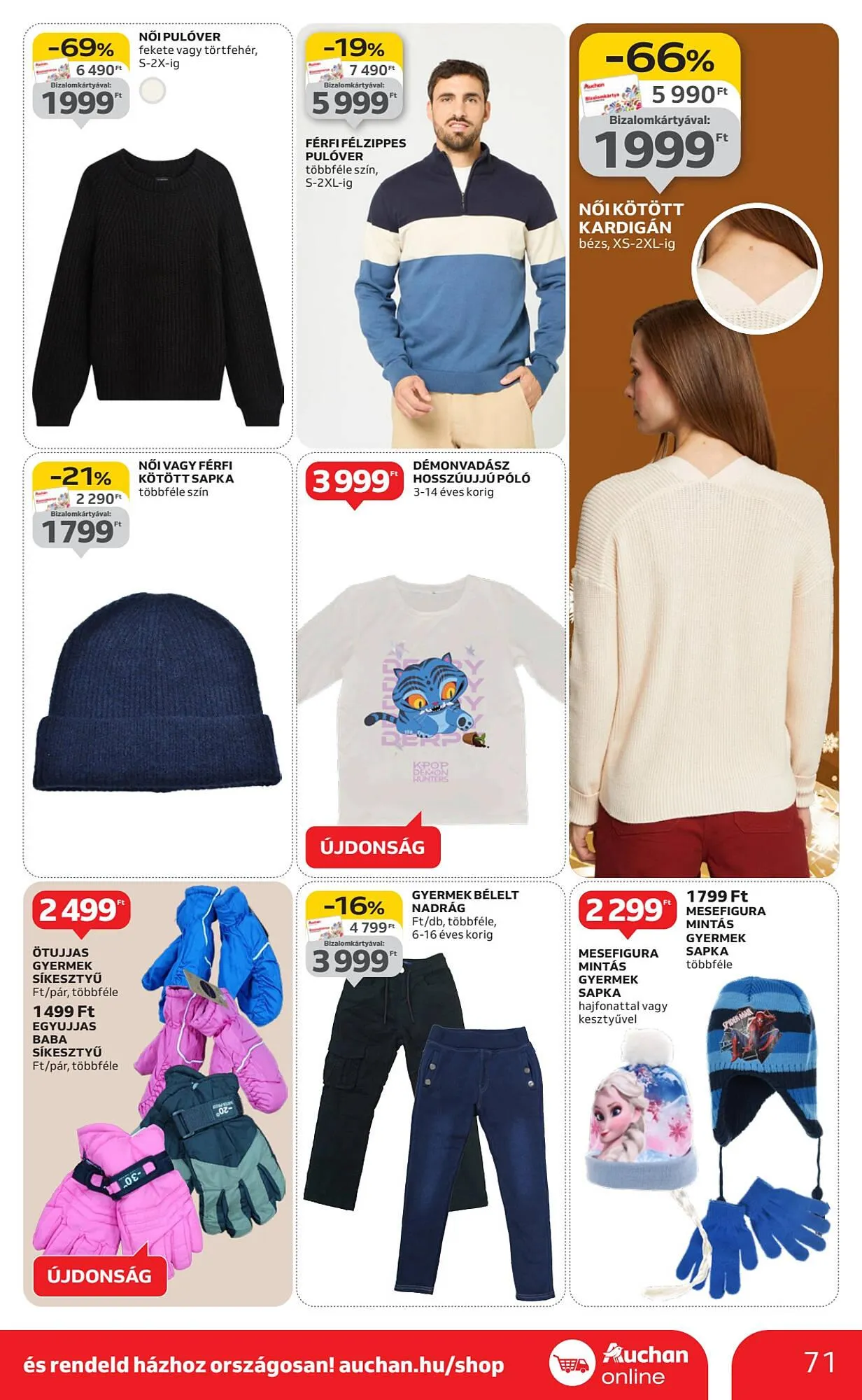 Katalógus Auchan akciós újság december 4.-tól december 10.-ig 2025. - Oldal 71