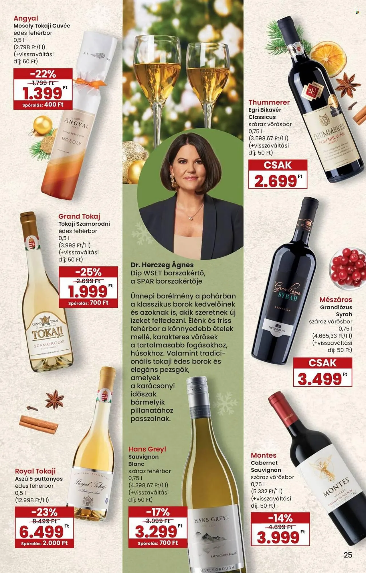 Katalógus Spar akciós újság november 27.-tól december 27.-ig 2025. - Oldal 25