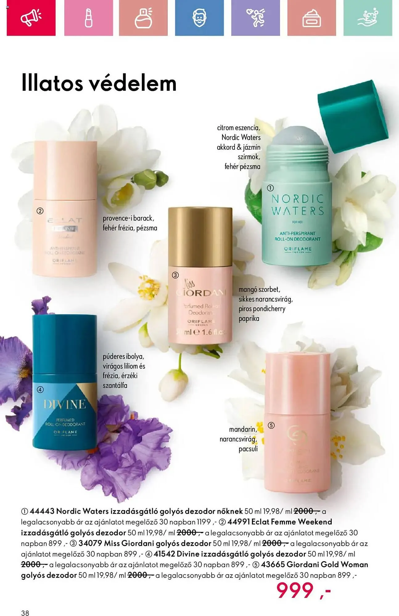 Katalógus Oriflame akciós újság március 2.-tól március 22.-ig 2025. - Oldal 38