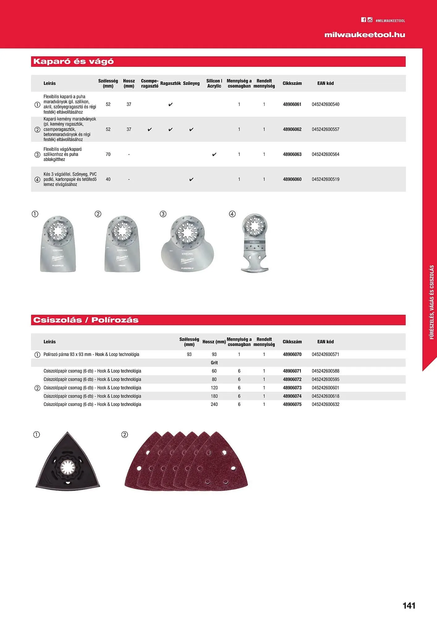 Katalógus Milwaukeetool akciós újság augusztus 14.-tól december 31.-ig 2024. - Oldal 141