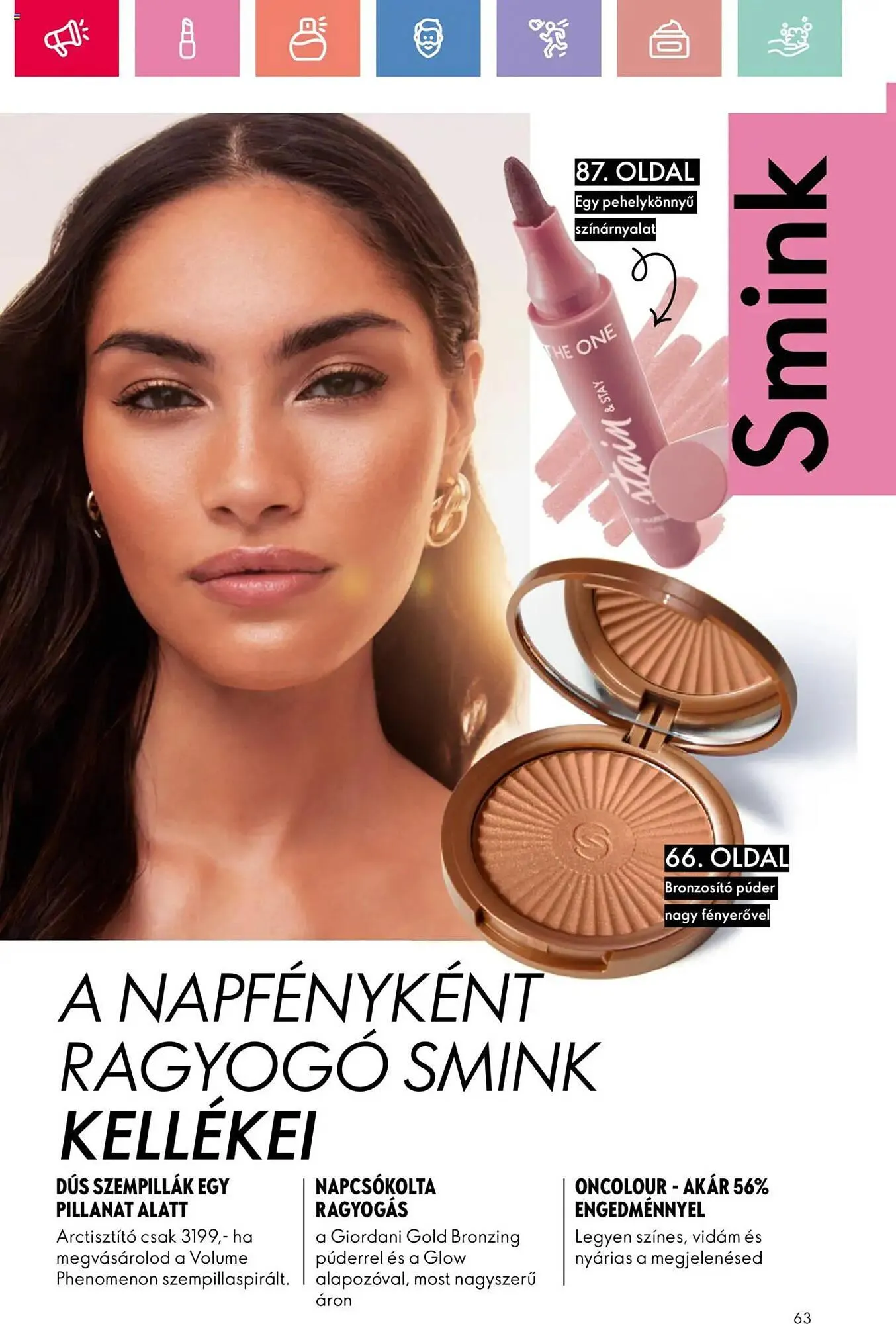 Katalógus Oriflame akciós újság június 15.-tól július 5.-ig 2025. - Oldal 63
