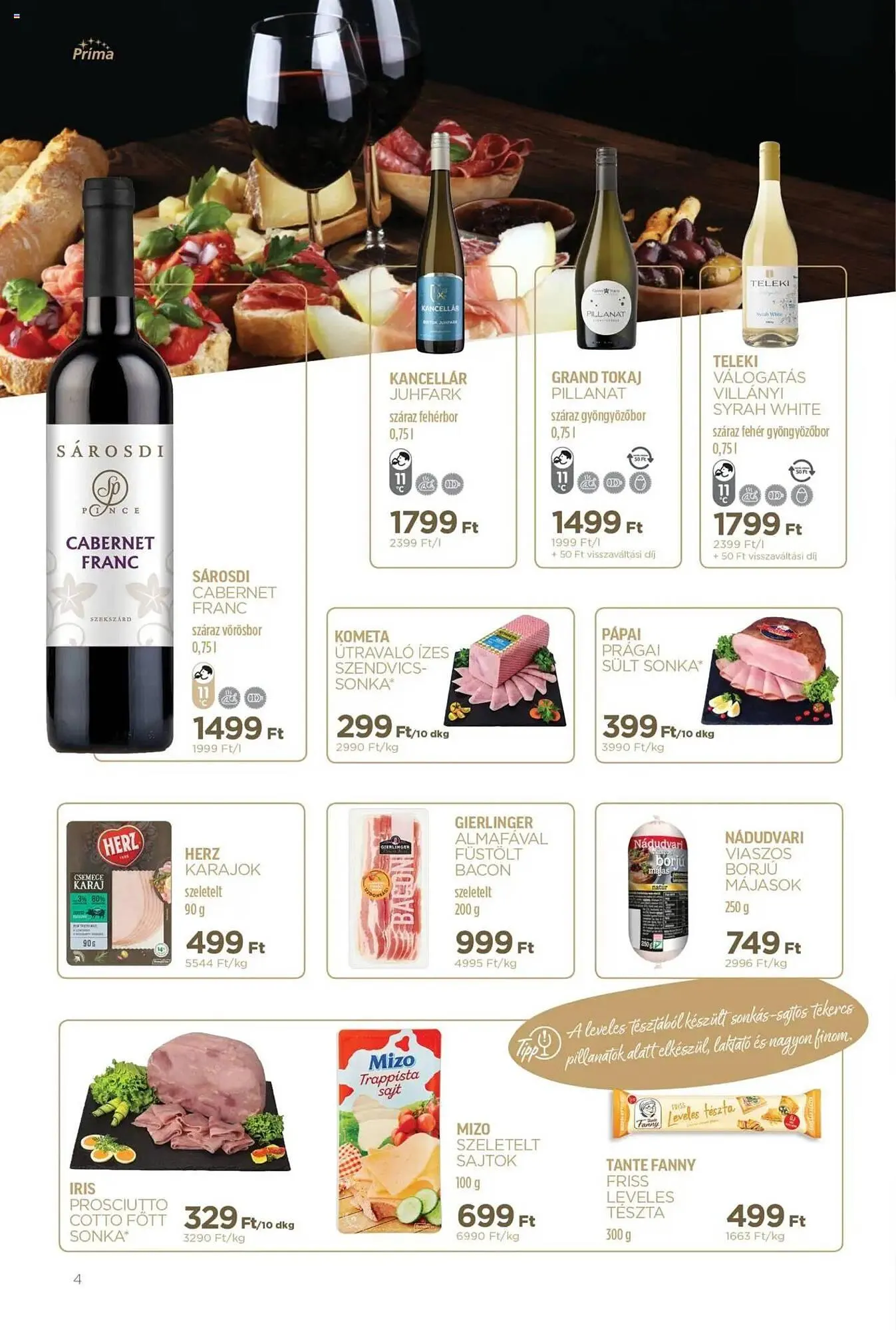 Katalógus Príma akciós újság november 11.-tól december 31.-ig 2024. - Oldal 4