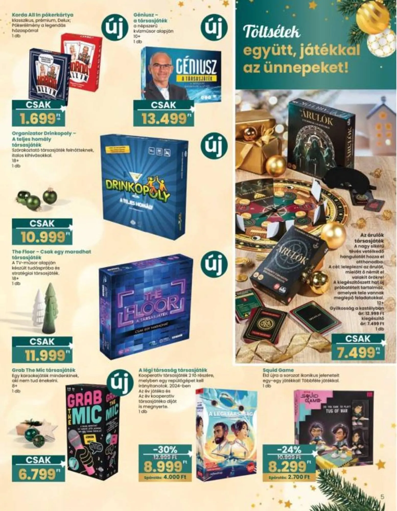 Katalógus Interspar akciós újság november 20.-tól december 27.-ig 2025. - Oldal 5