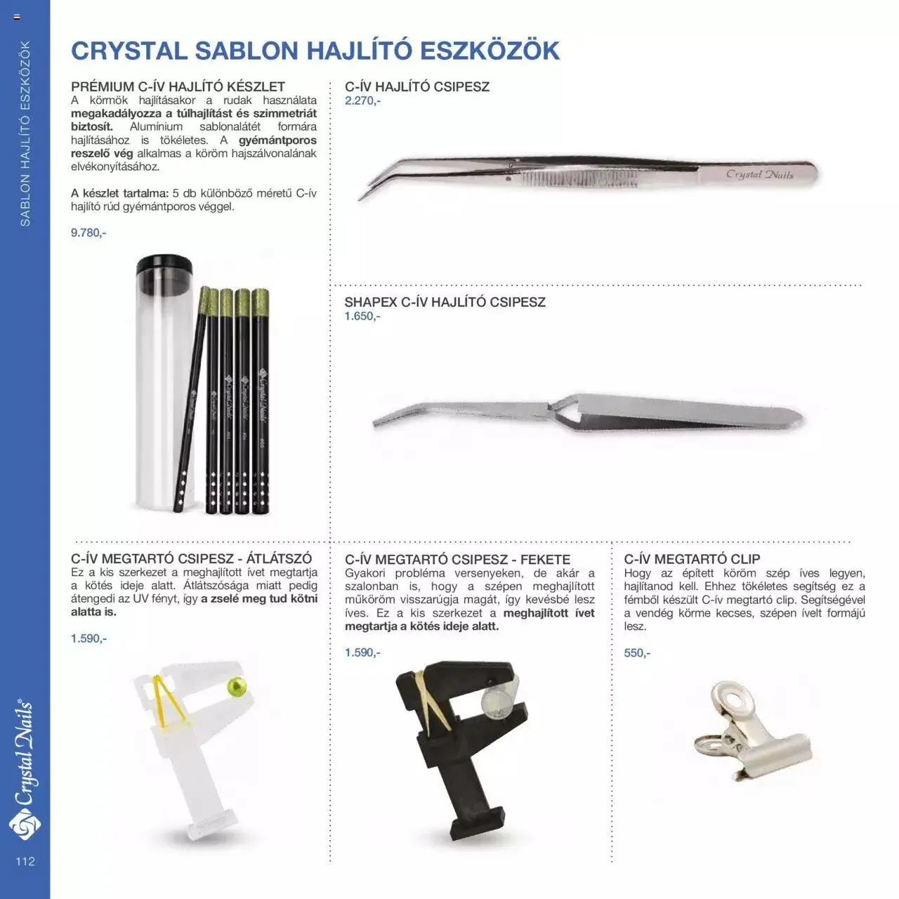 Katalógus Crystal Nails - Nagykatalógus 22/23 március 8.-tól december 31.-ig 2023. - Oldal 112