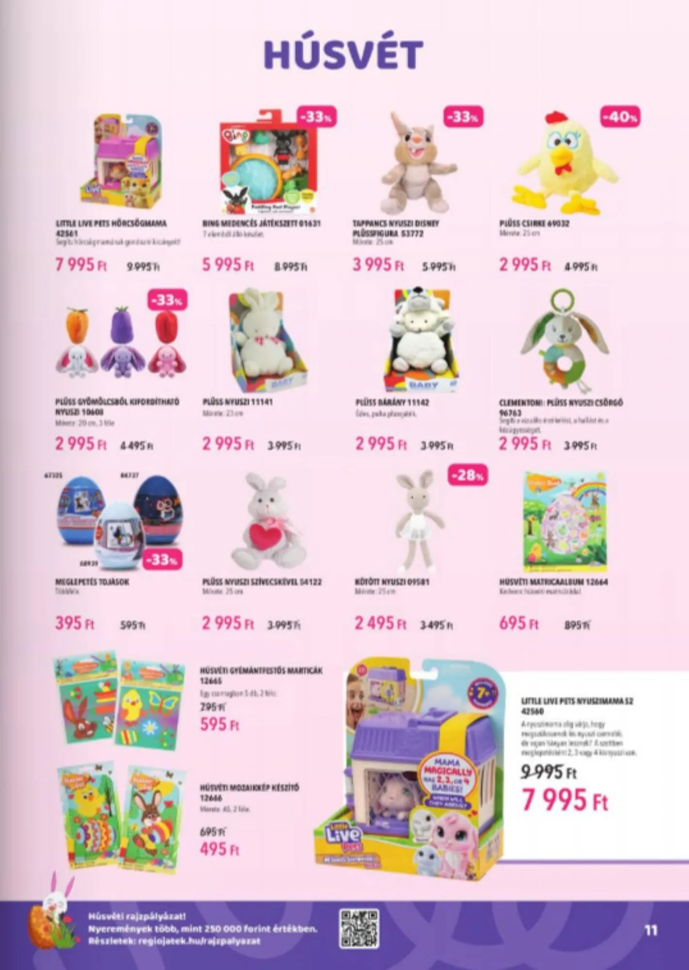 Katalógus Regio Jatek akciós újság április 3.-tól április 22.-ig 2025. - Oldal 11