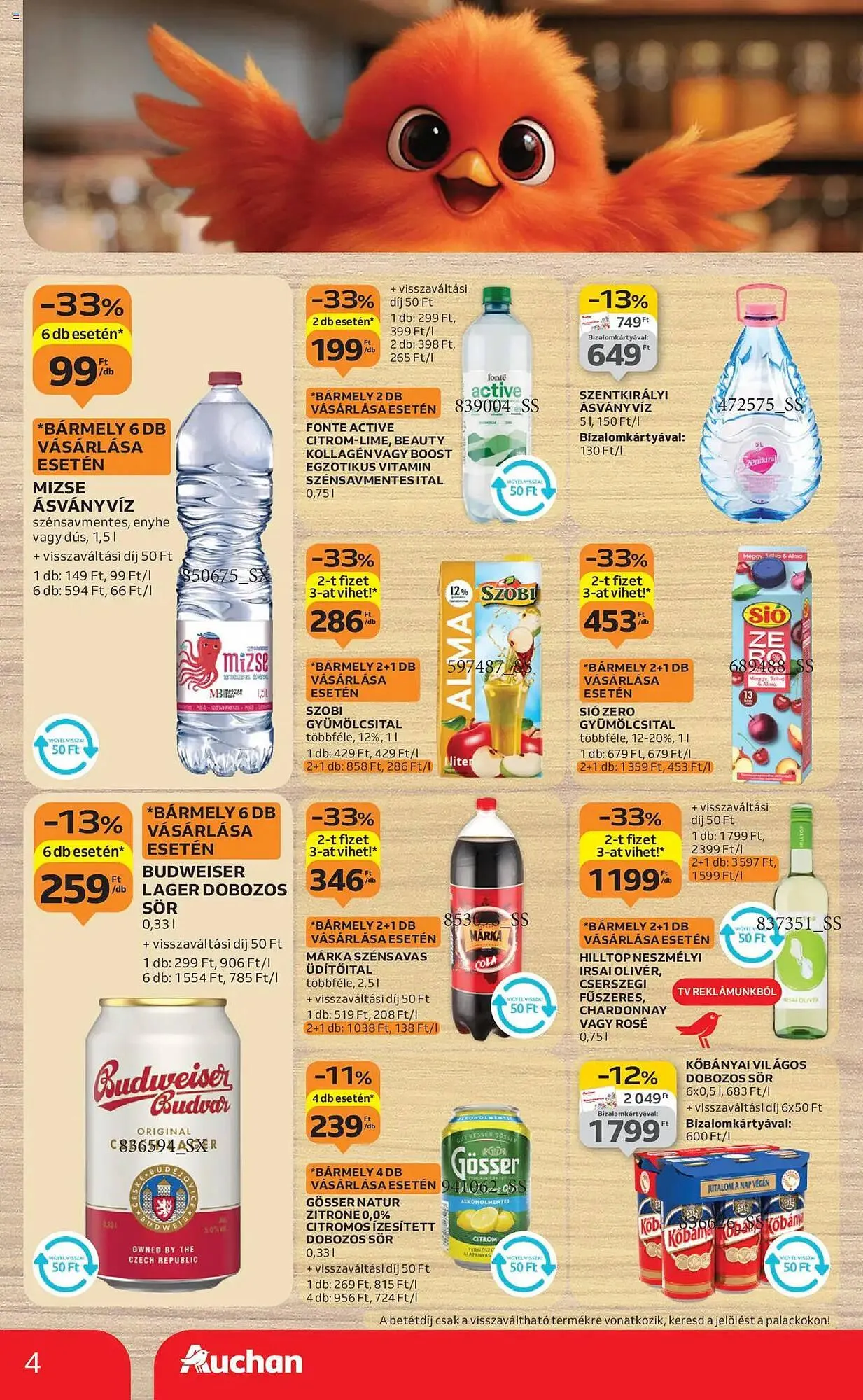 Katalógus Auchan akciós újság augusztus 28.-tól szeptember 10.-ig 2025. - Oldal 4
