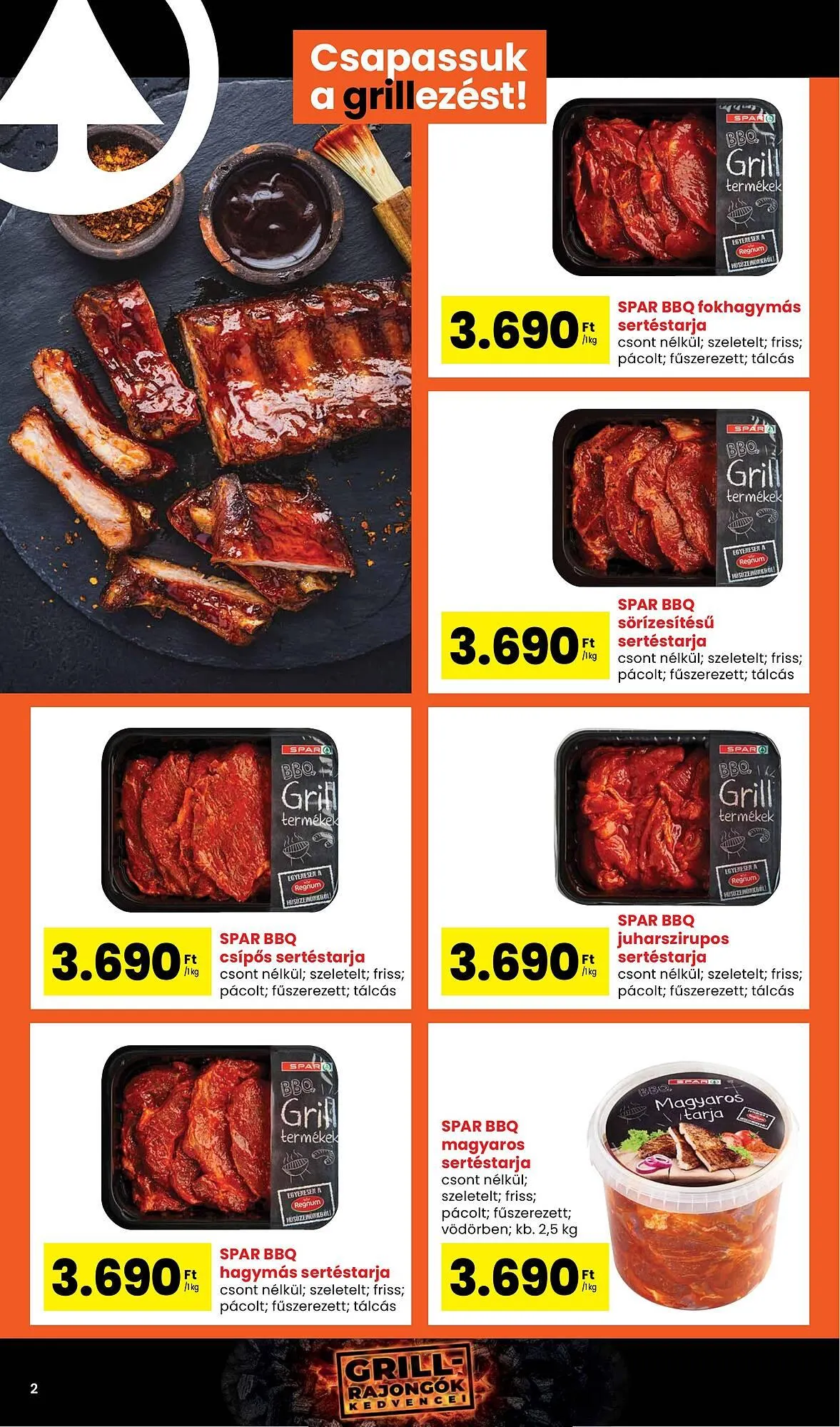 Katalógus Spar akciós újság május 2.-tól augusztus 4.-ig 2025. - Oldal 2