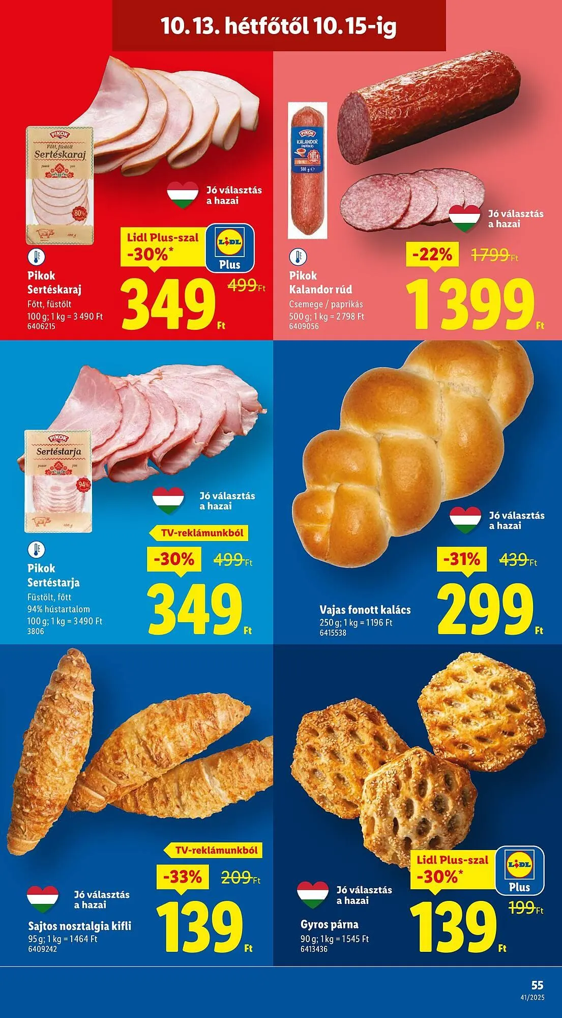 Katalógus Lidl akciós újság október 9.-tól október 15.-ig 2025. - Oldal 55