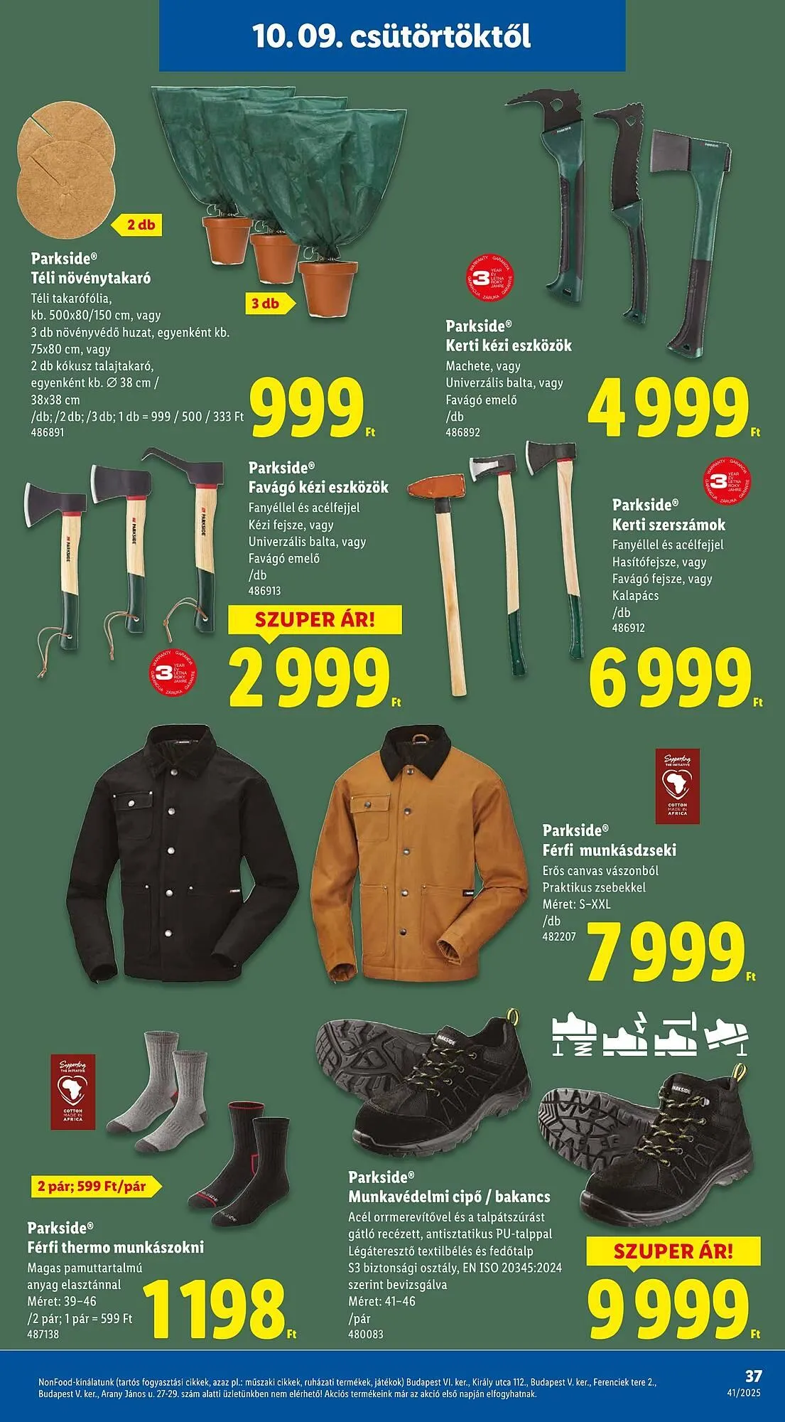 Katalógus Lidl akciós újság október 9.-tól október 15.-ig 2025. - Oldal 37